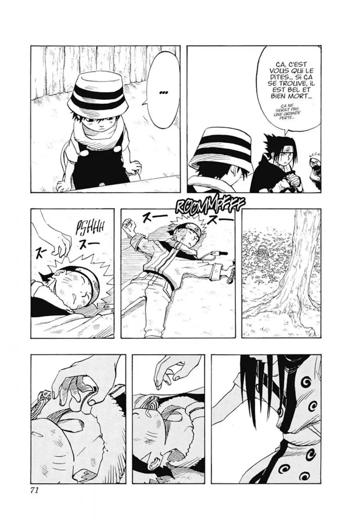 Naruto Volume 3 page 71