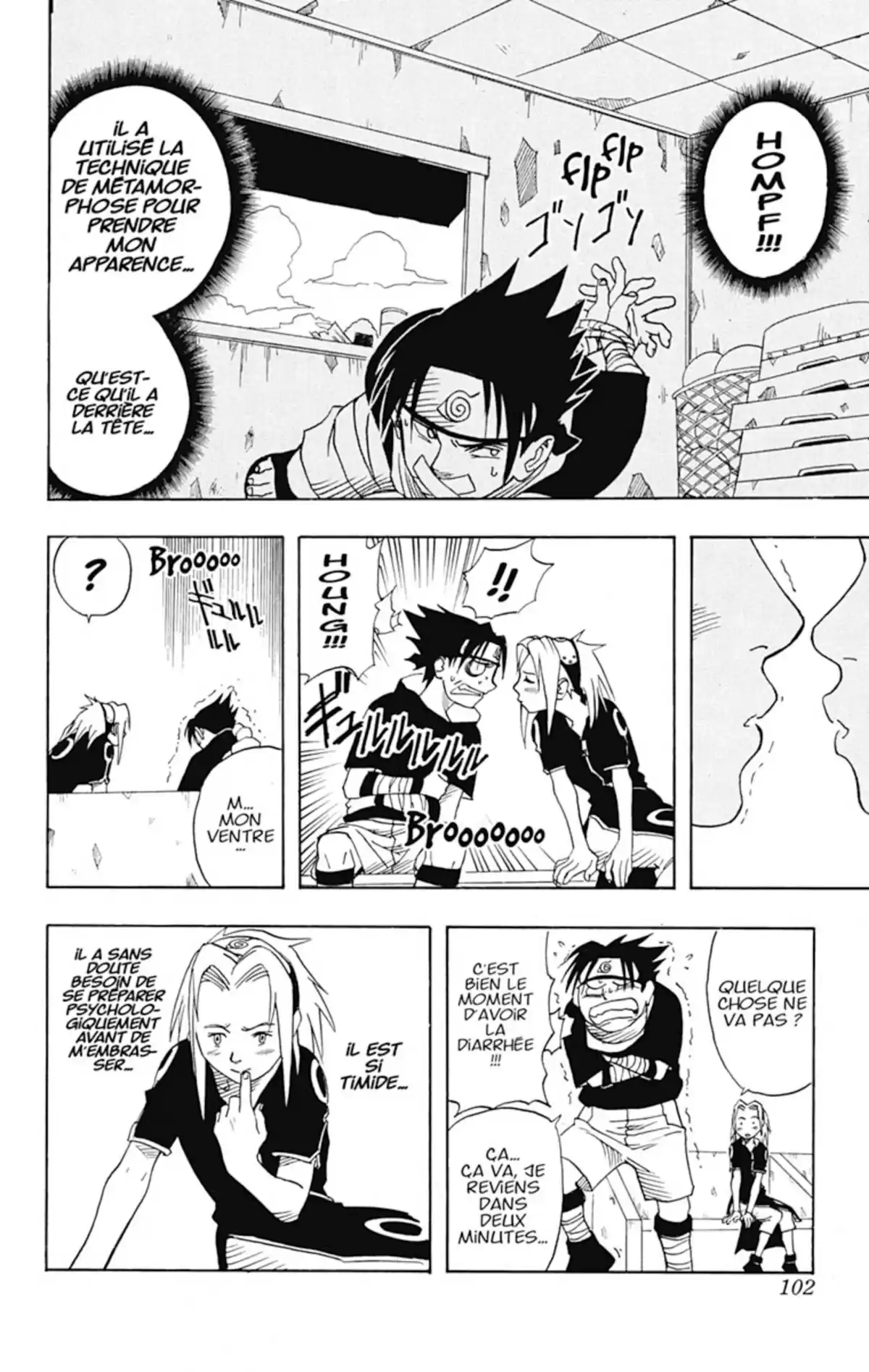 Naruto Volume 1 page 102