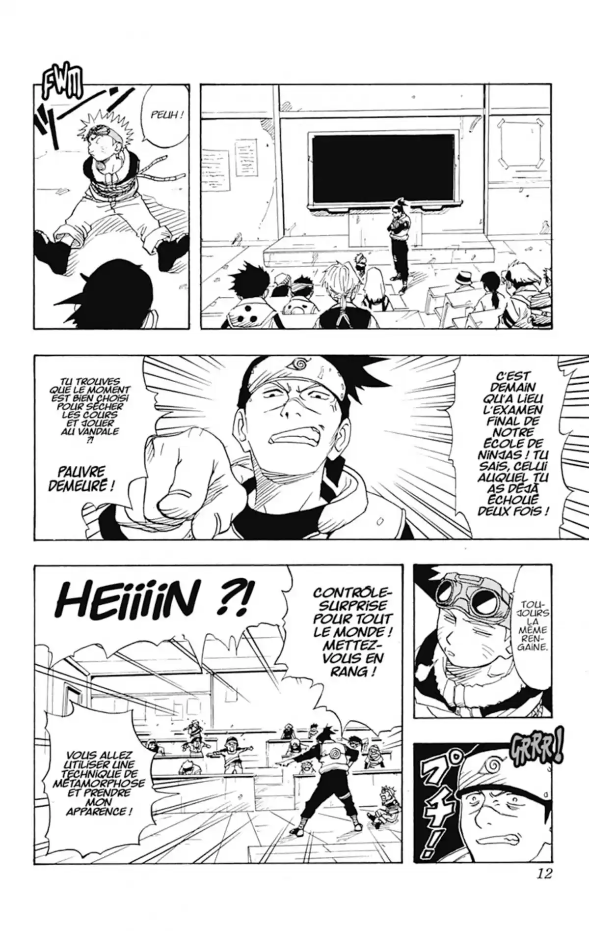 Naruto Volume 1 page 12