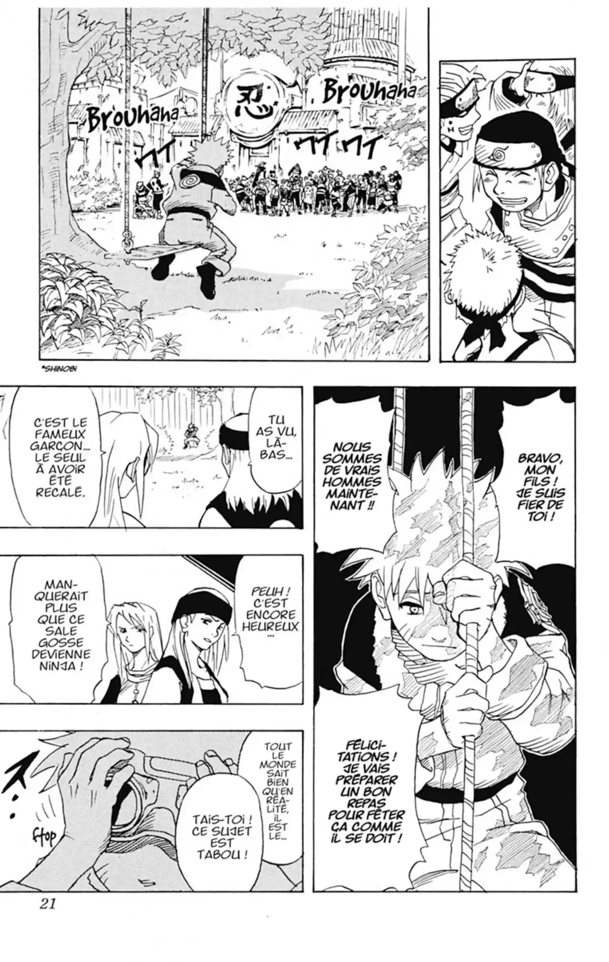 Naruto Volume 1 page 21