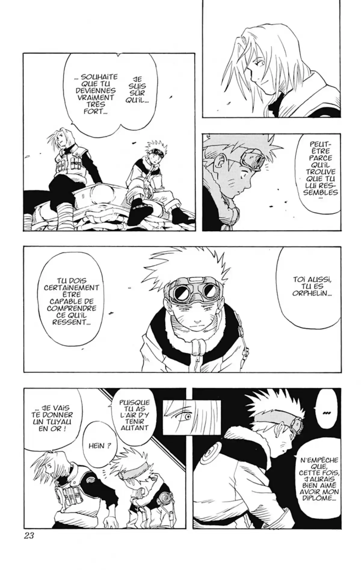 Naruto Volume 1 page 23