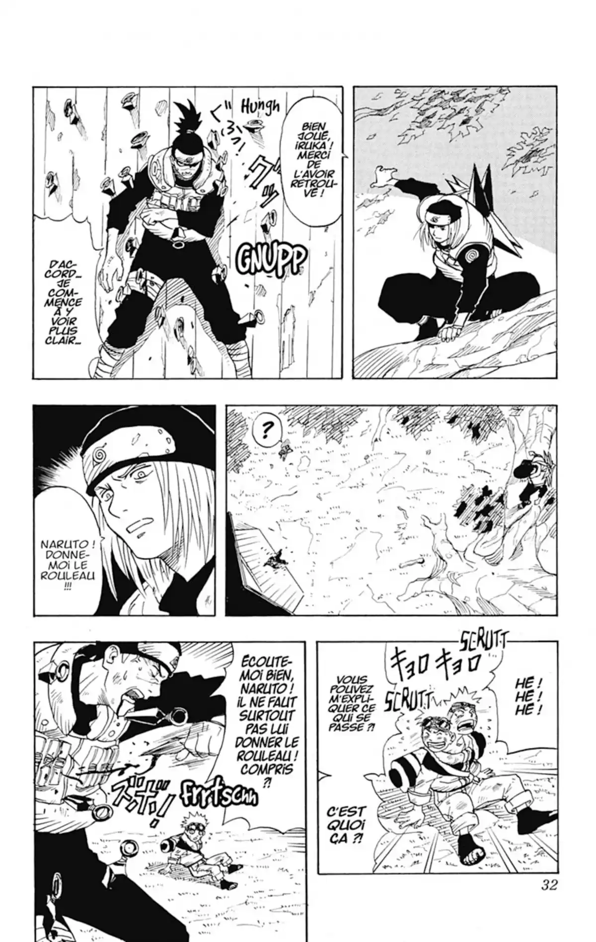 Naruto Volume 1 page 32