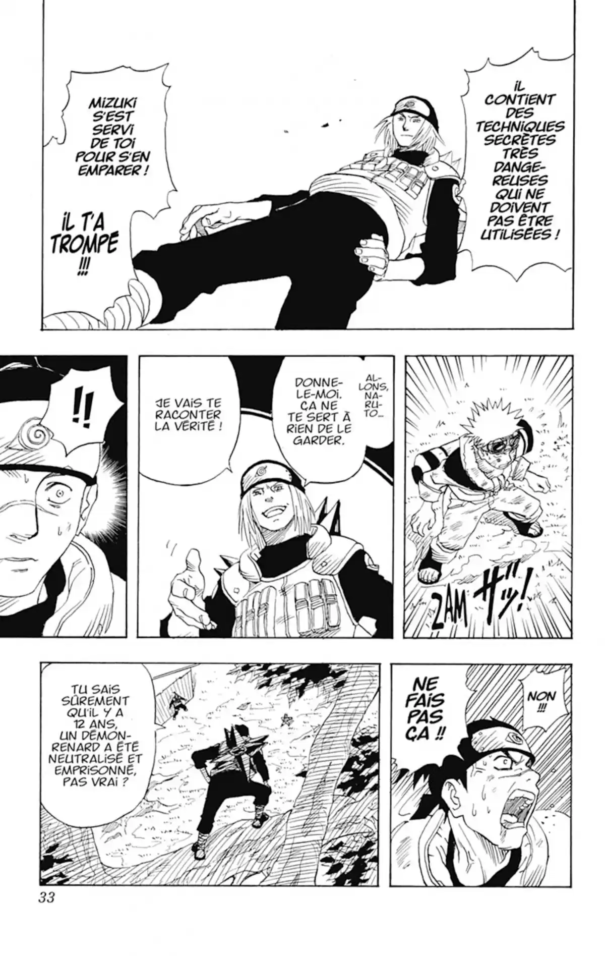 Naruto Volume 1 page 33