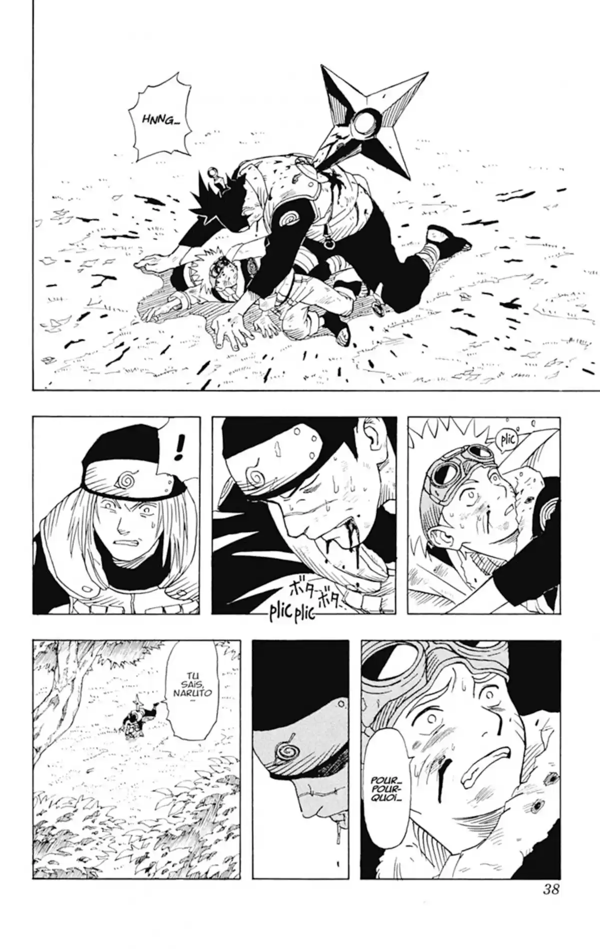 Naruto Volume 1 page 38