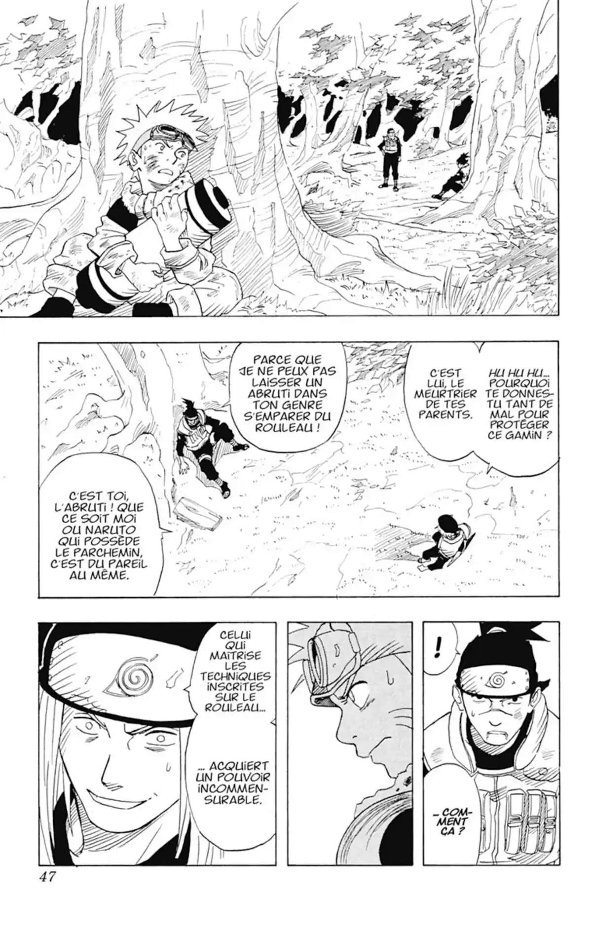 Naruto Volume 1 page 47