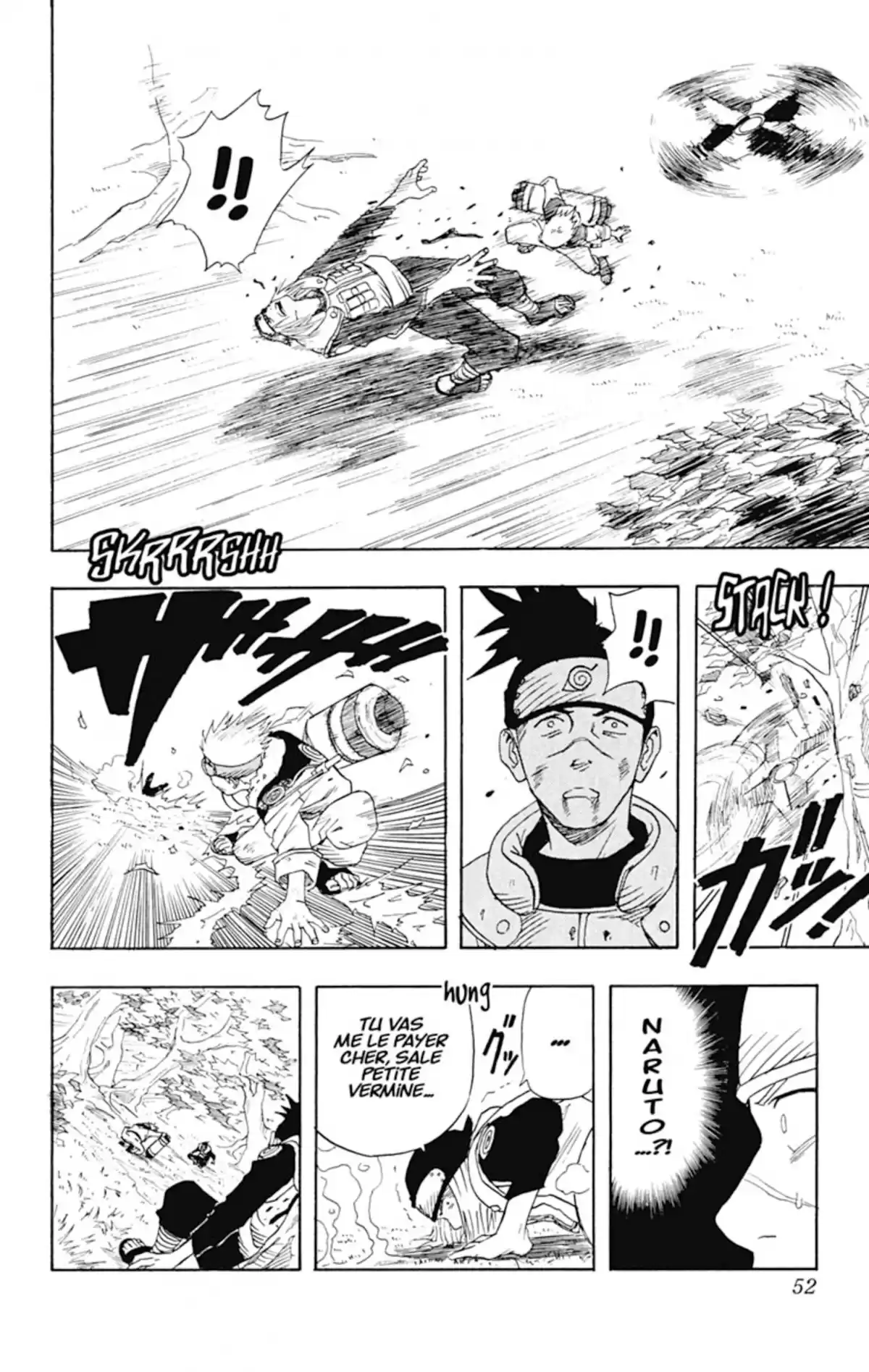 Naruto Volume 1 page 52