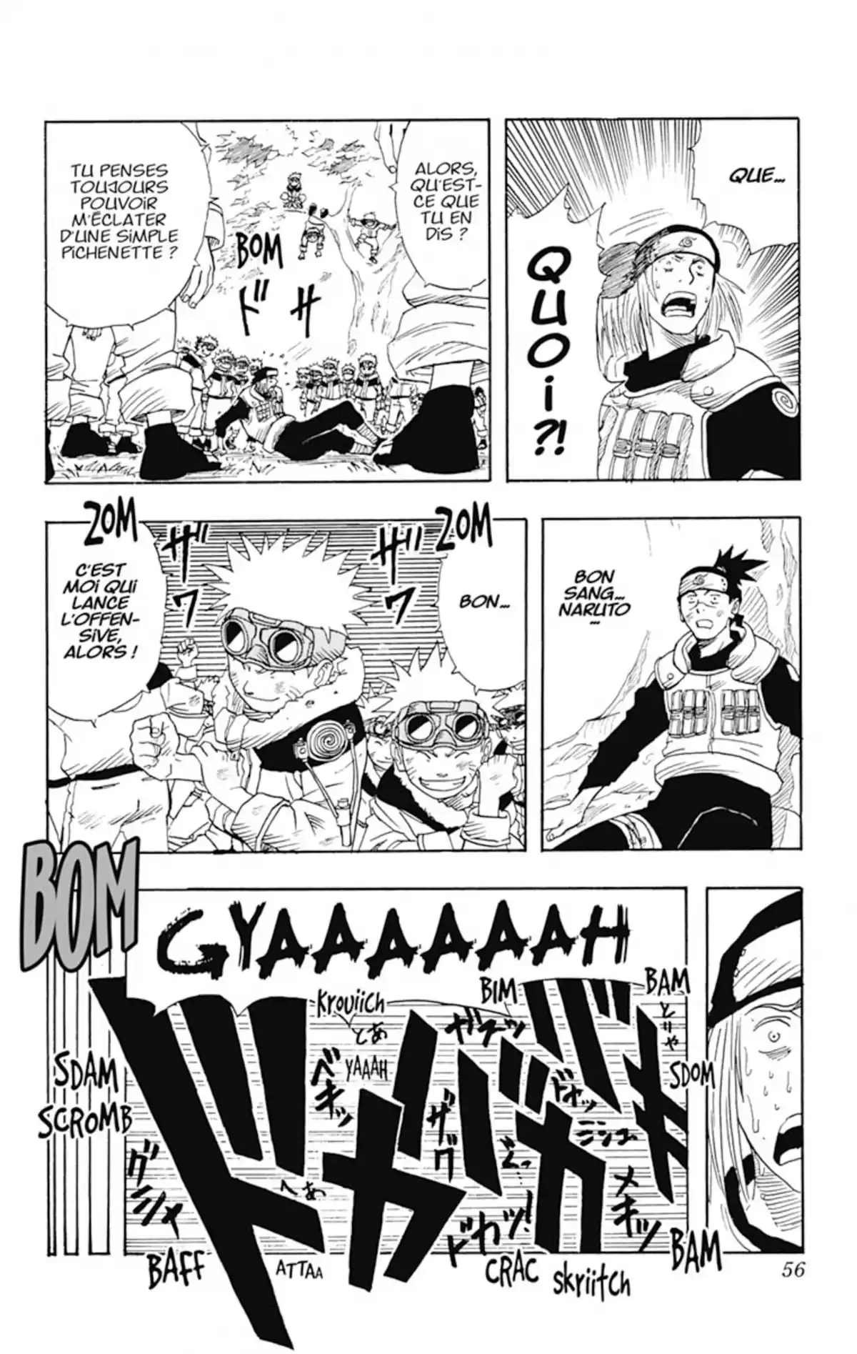 Naruto Volume 1 page 56