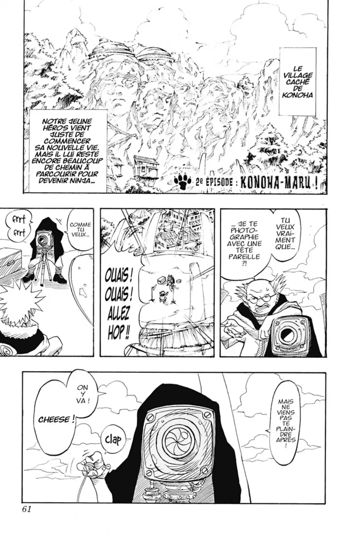 Naruto Volume 1 page 61