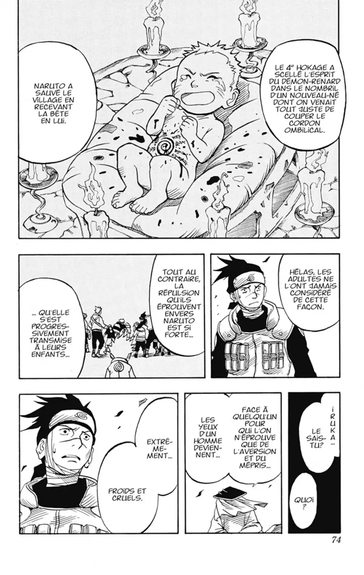Naruto Volume 1 page 74
