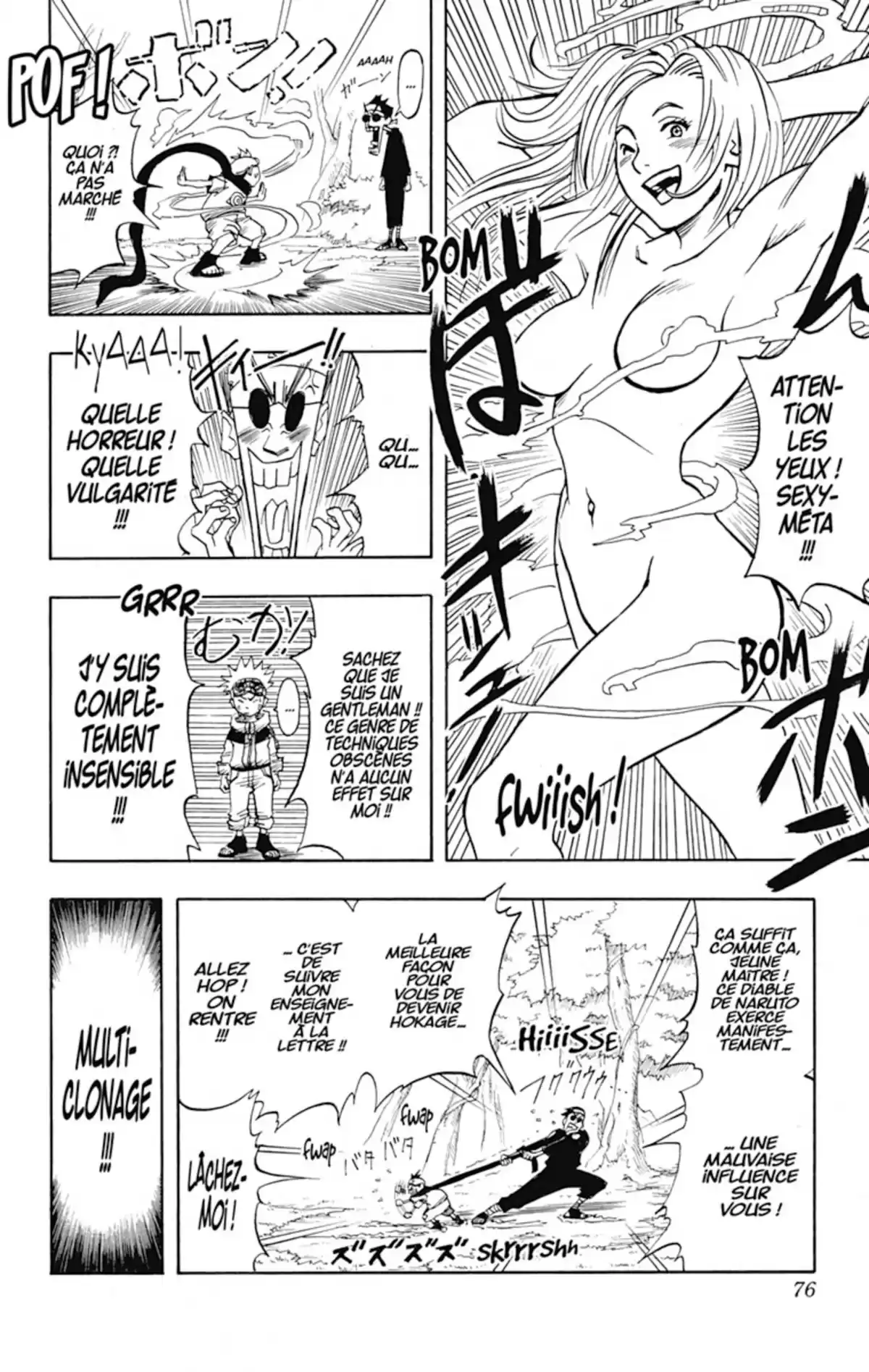 Naruto Volume 1 page 76