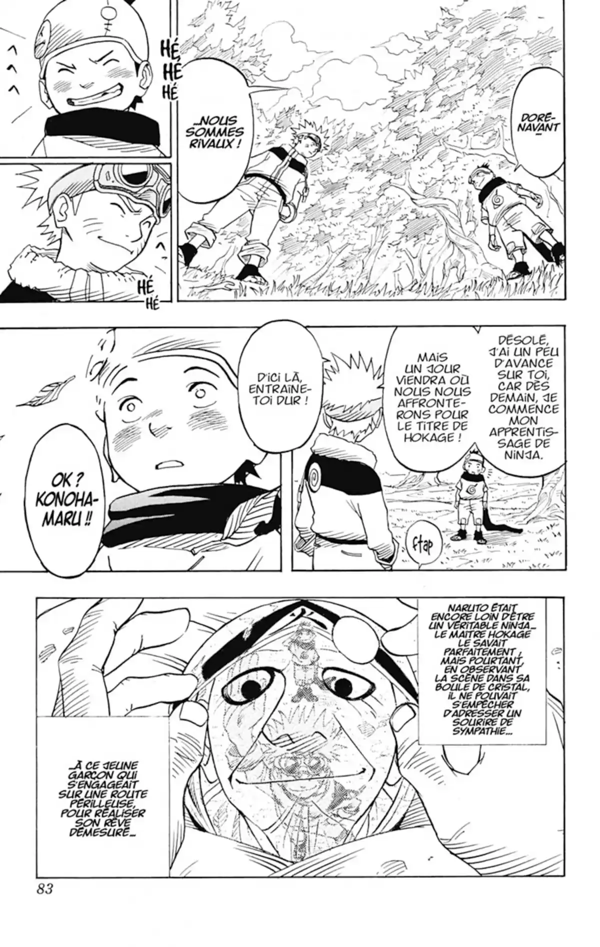 Naruto Volume 1 page 83
