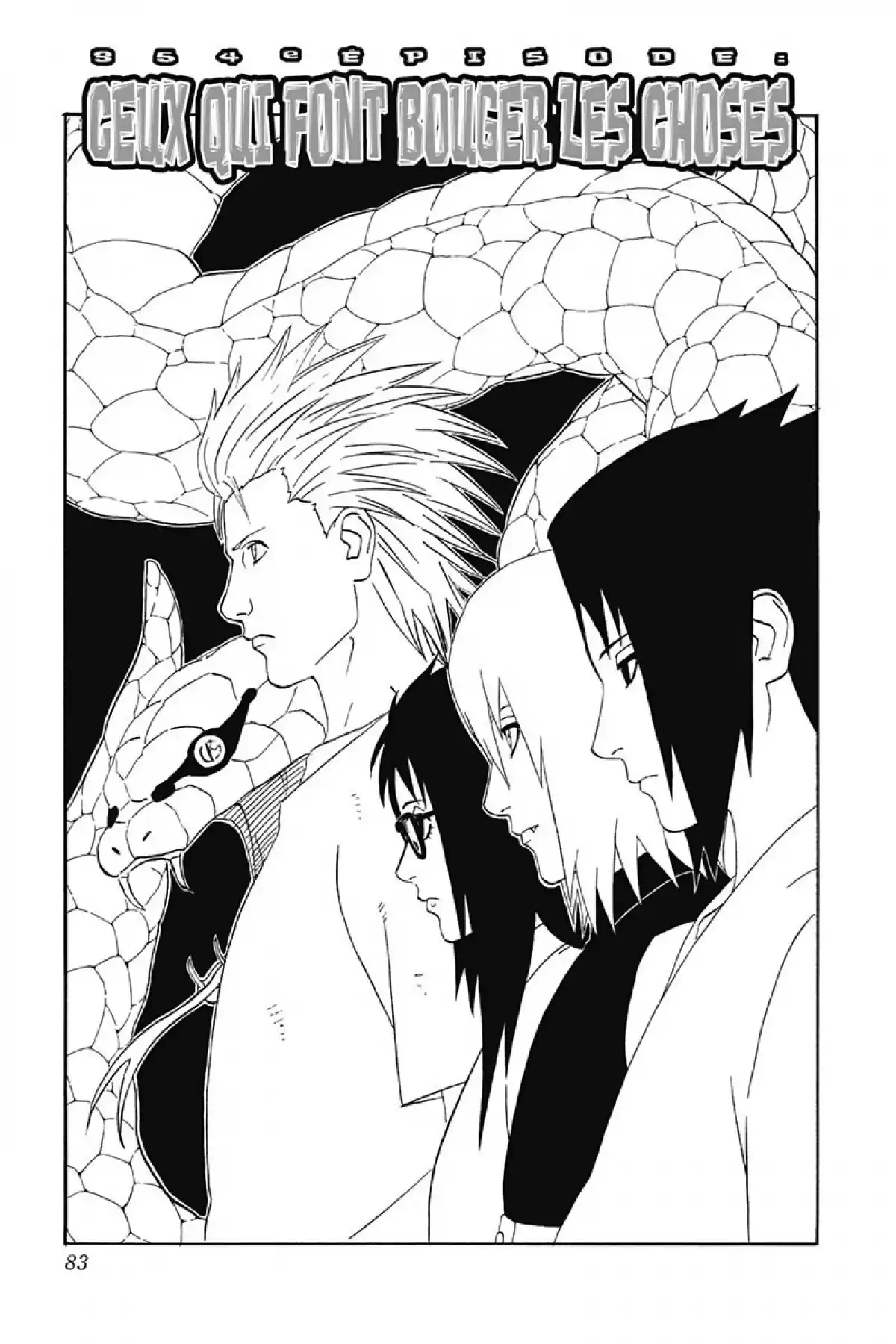 Naruto Volume 39 page 83