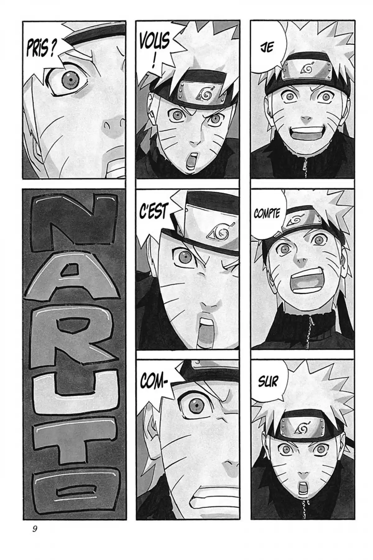 Naruto Volume 39 page 9