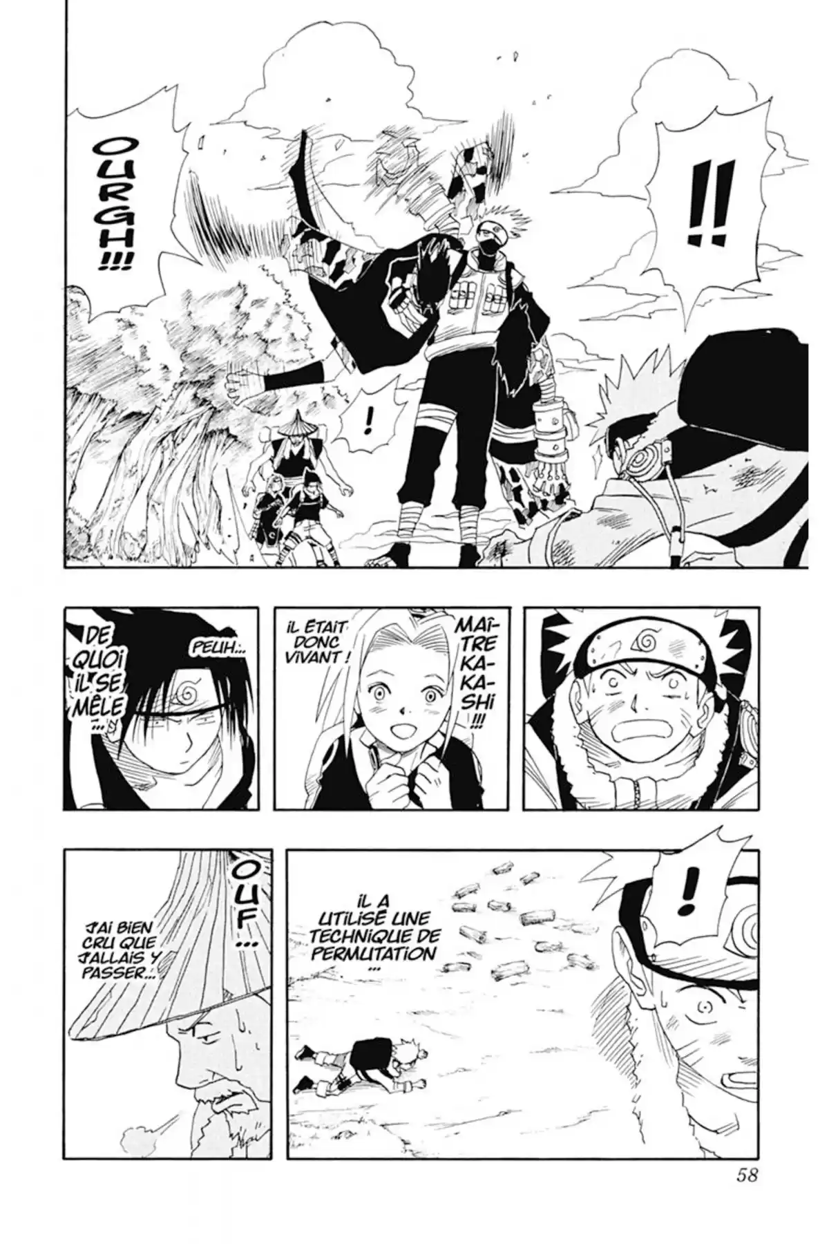 Naruto Volume 2 page 58