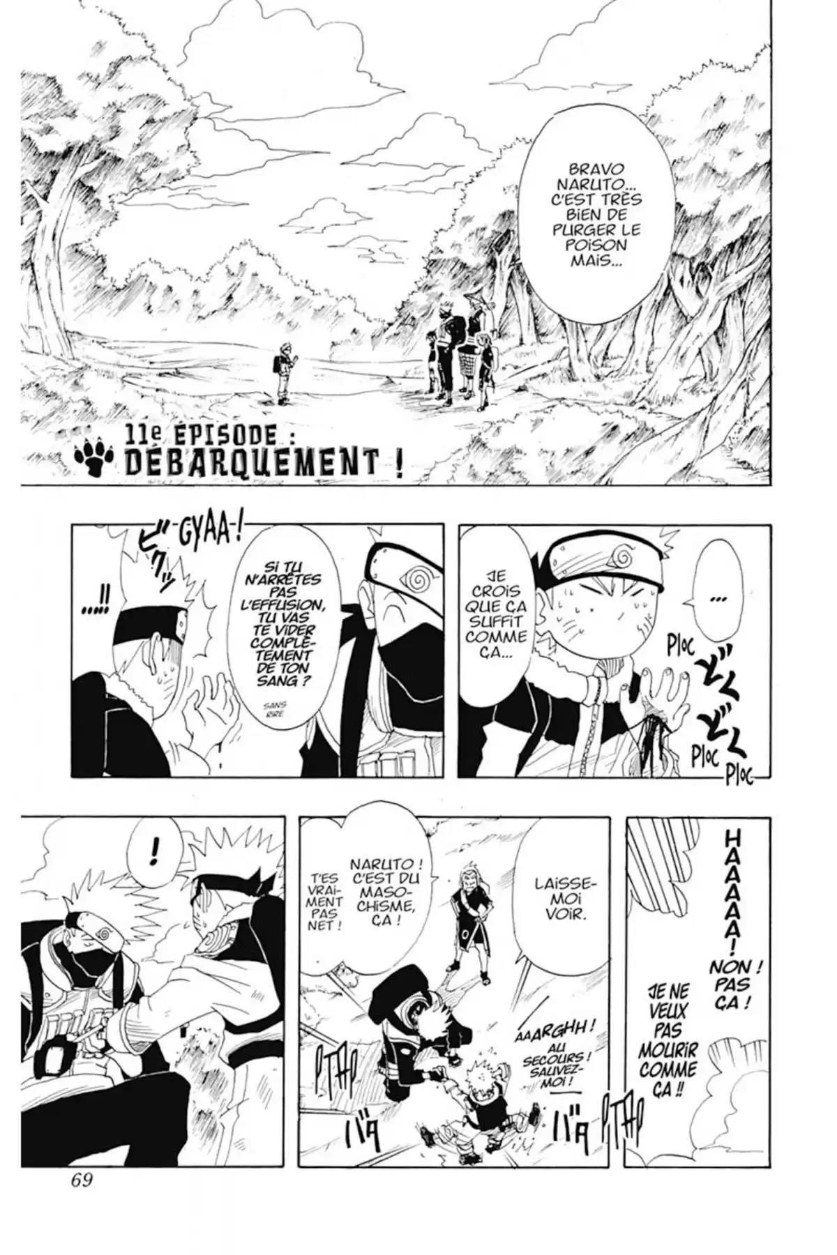 Naruto Volume 2 page 69