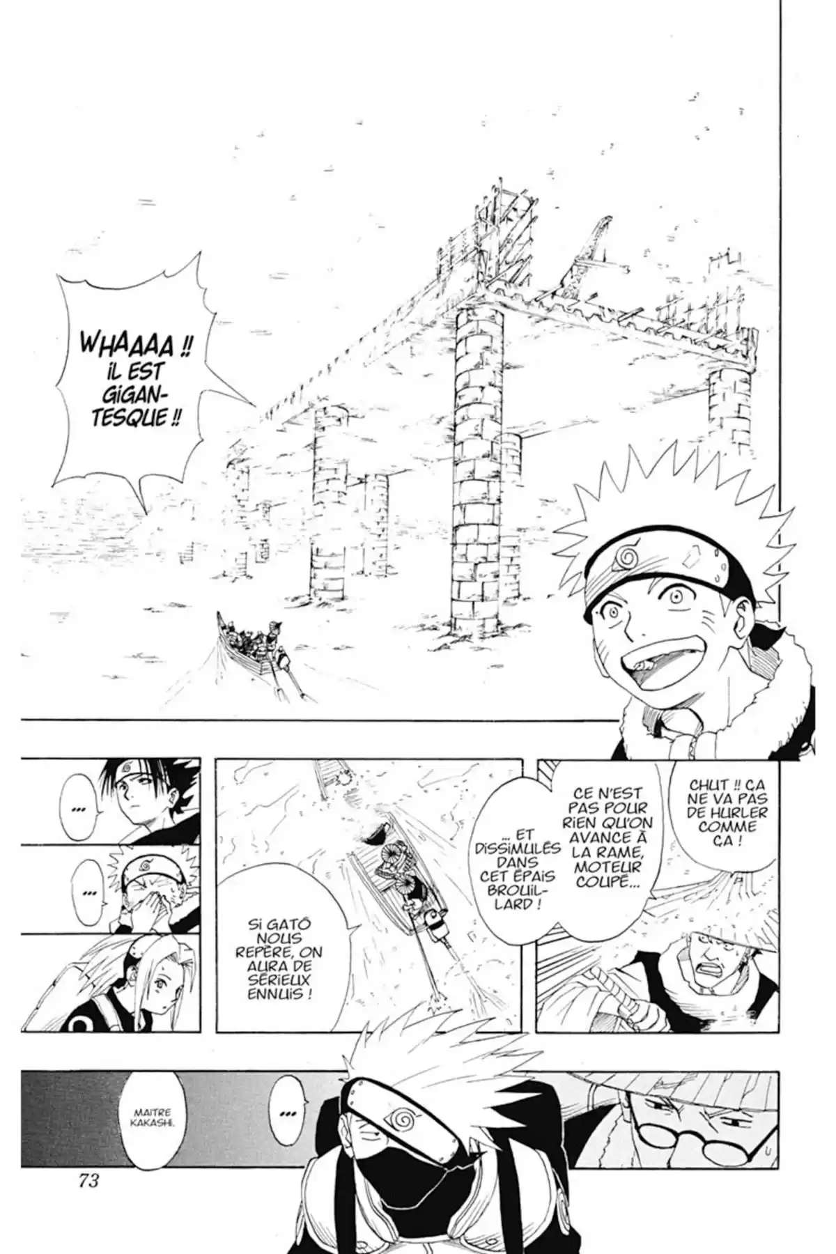 Naruto Volume 2 page 73