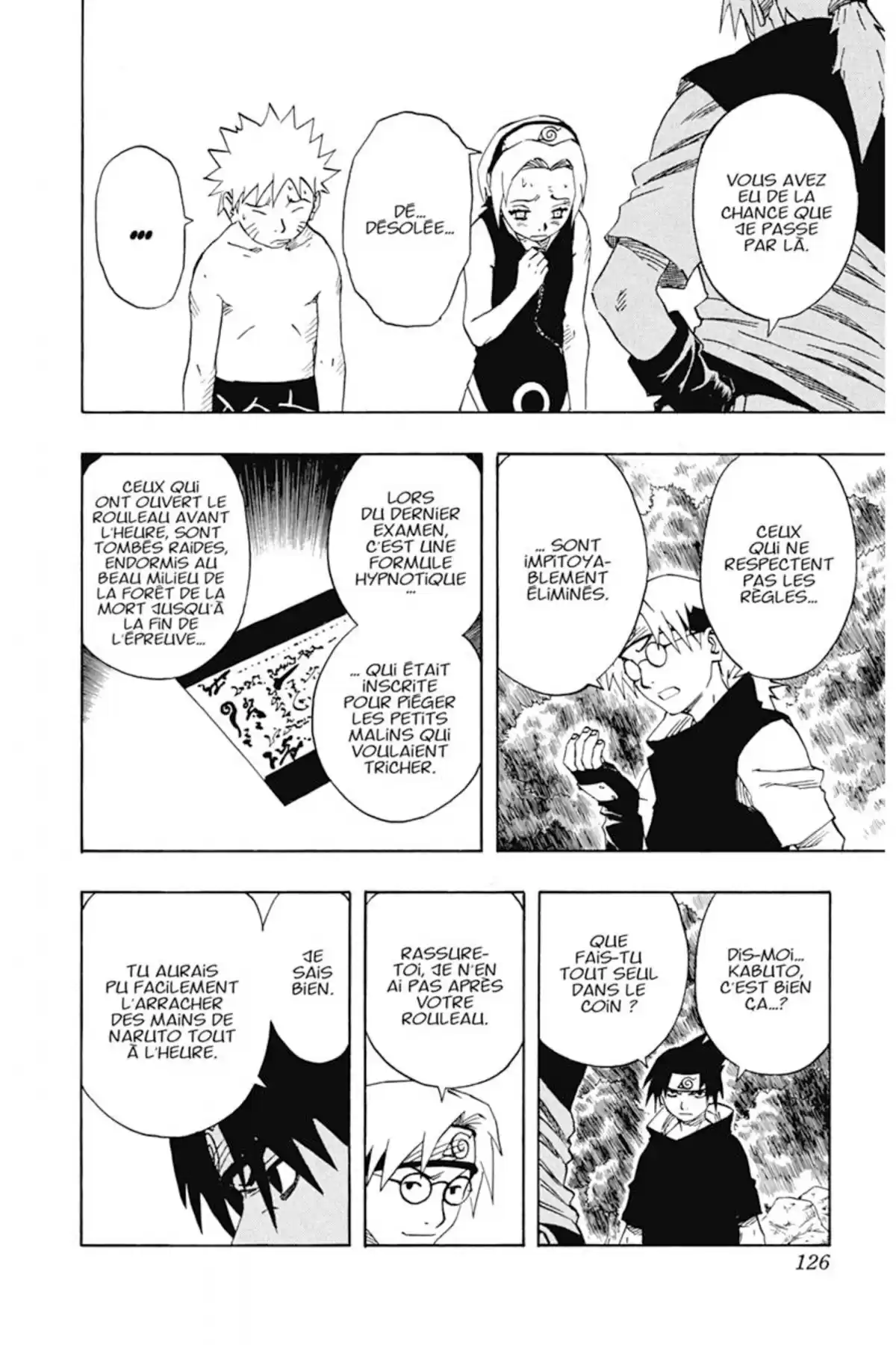 Naruto Volume 7 page 126