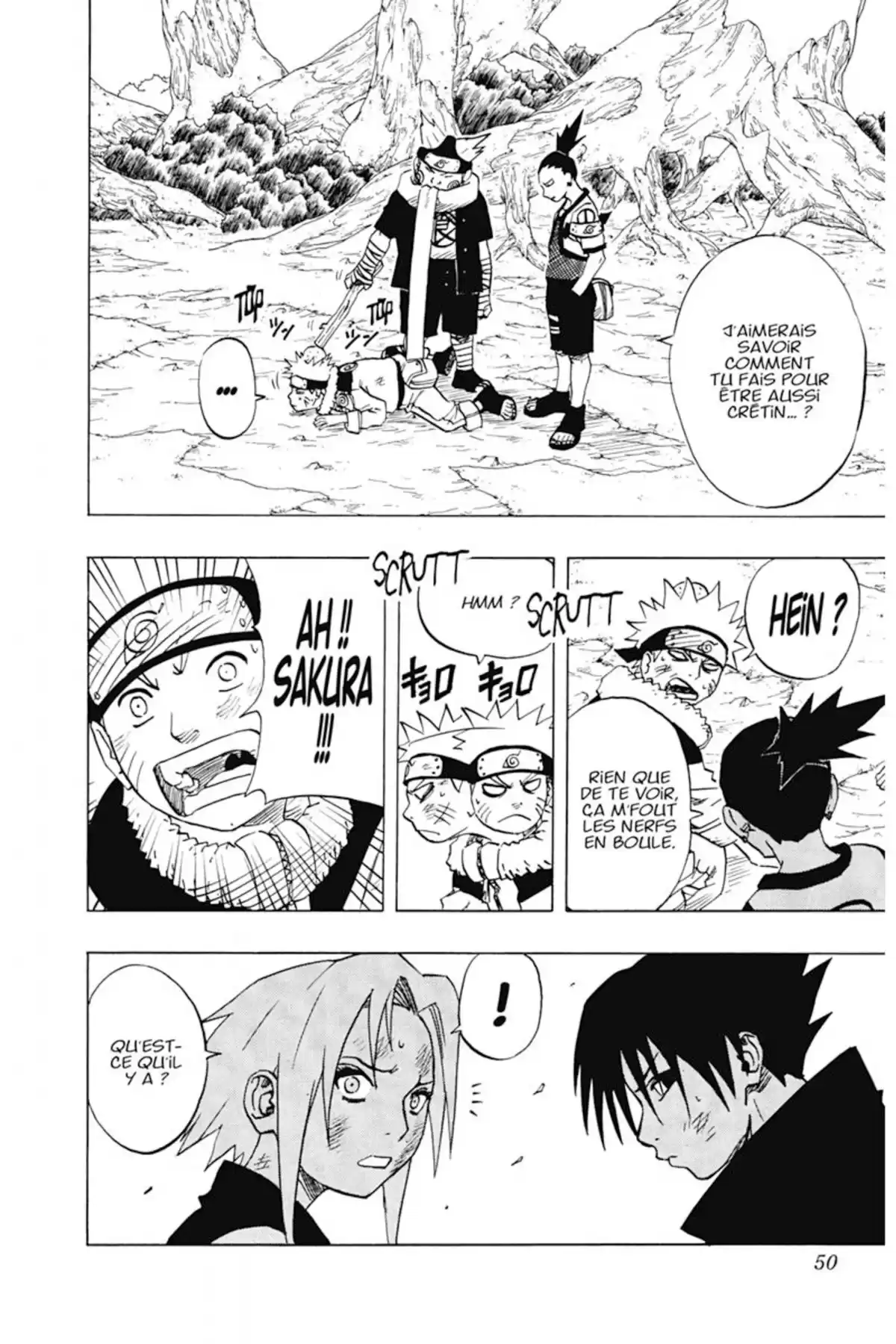 Naruto Volume 7 page 50