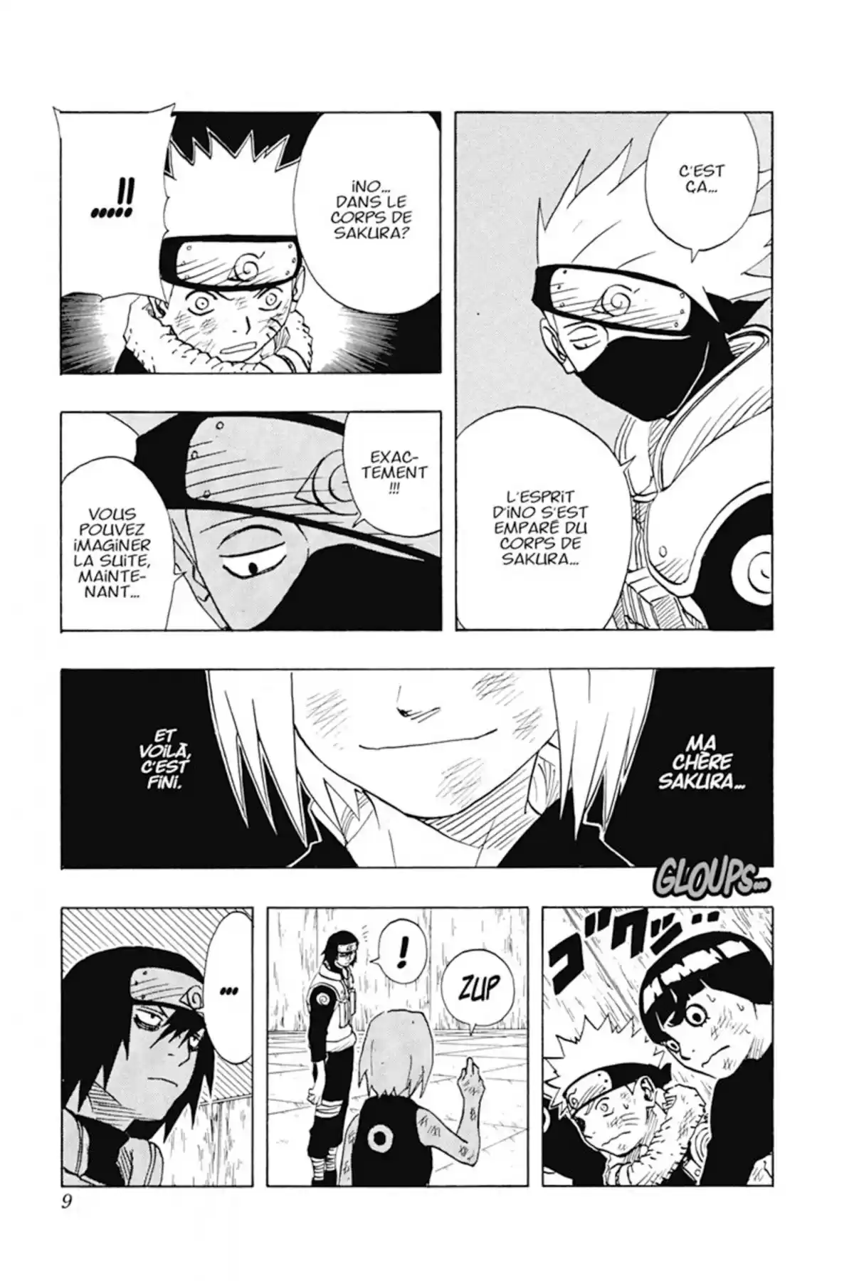 Naruto Volume 9 page 9