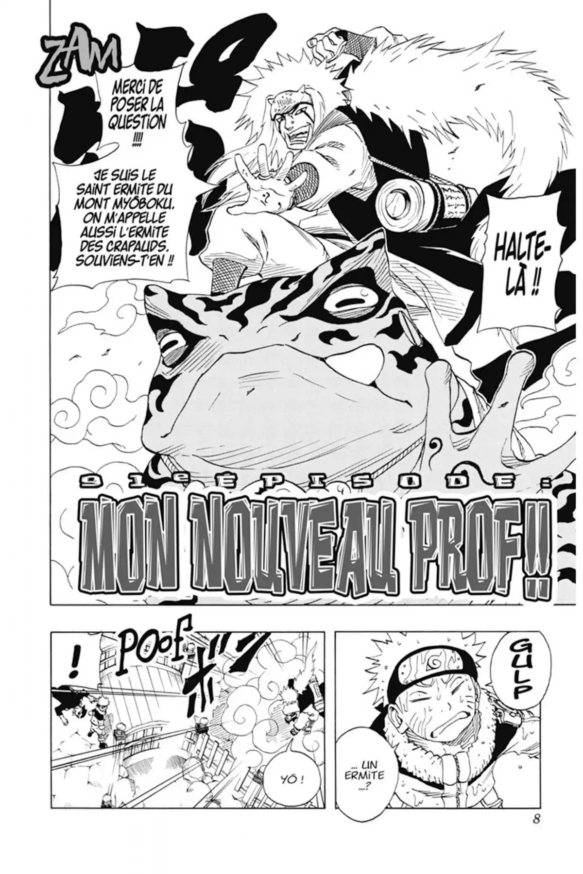 Naruto Volume 11 page 8