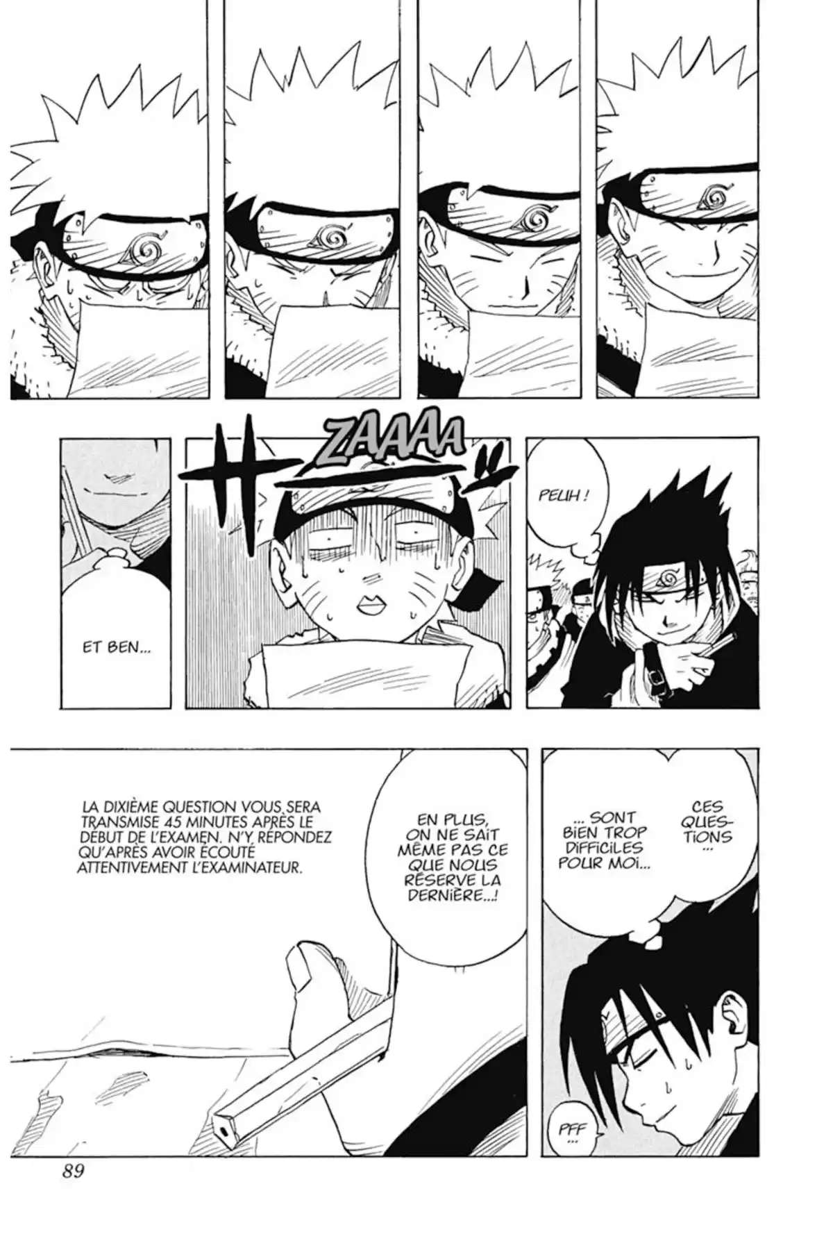 Naruto Volume 5 page 89