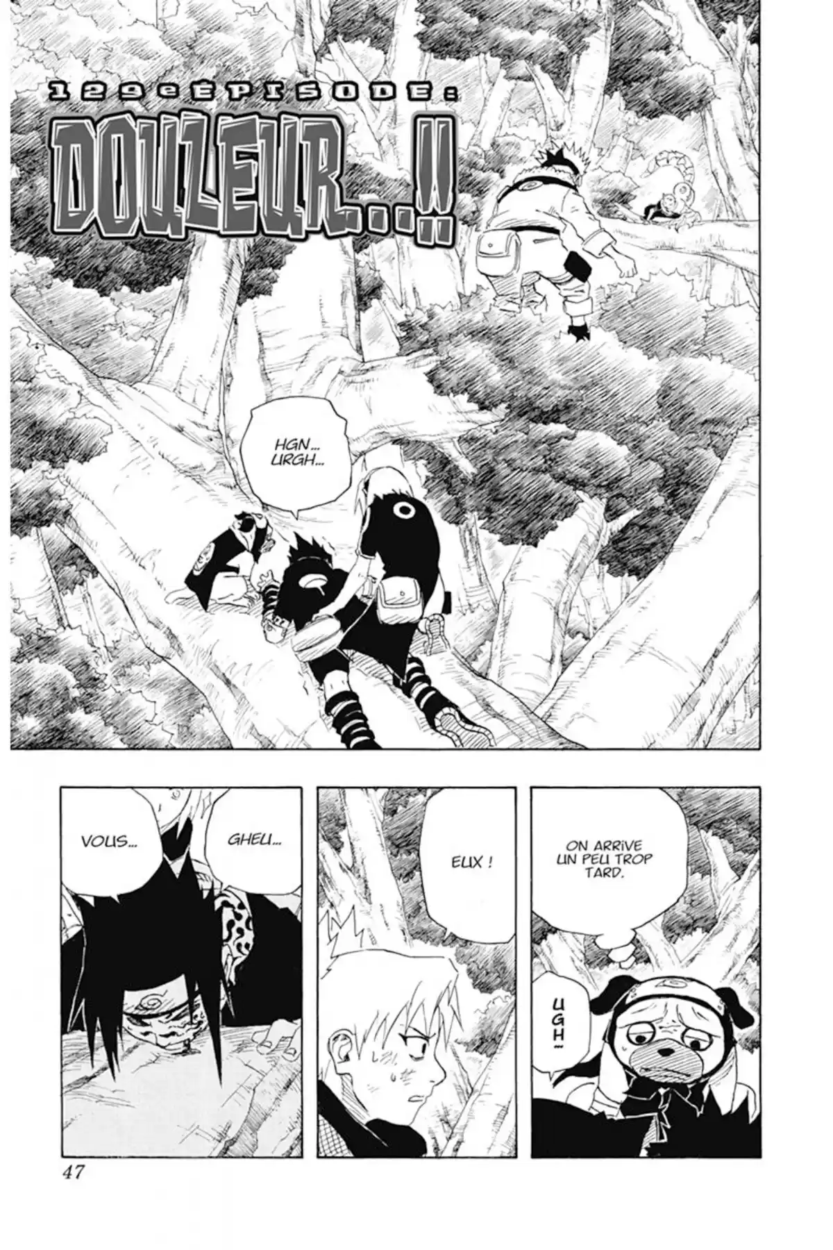Naruto Volume 15 page 47
