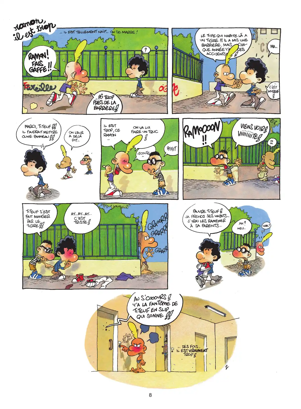 Titeuf Volume 7 page 9