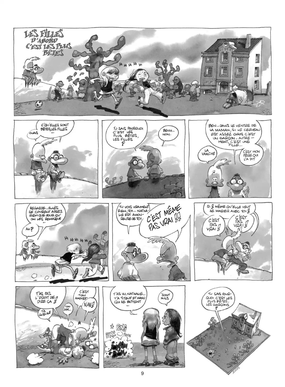 Titeuf Volume 1 page 9