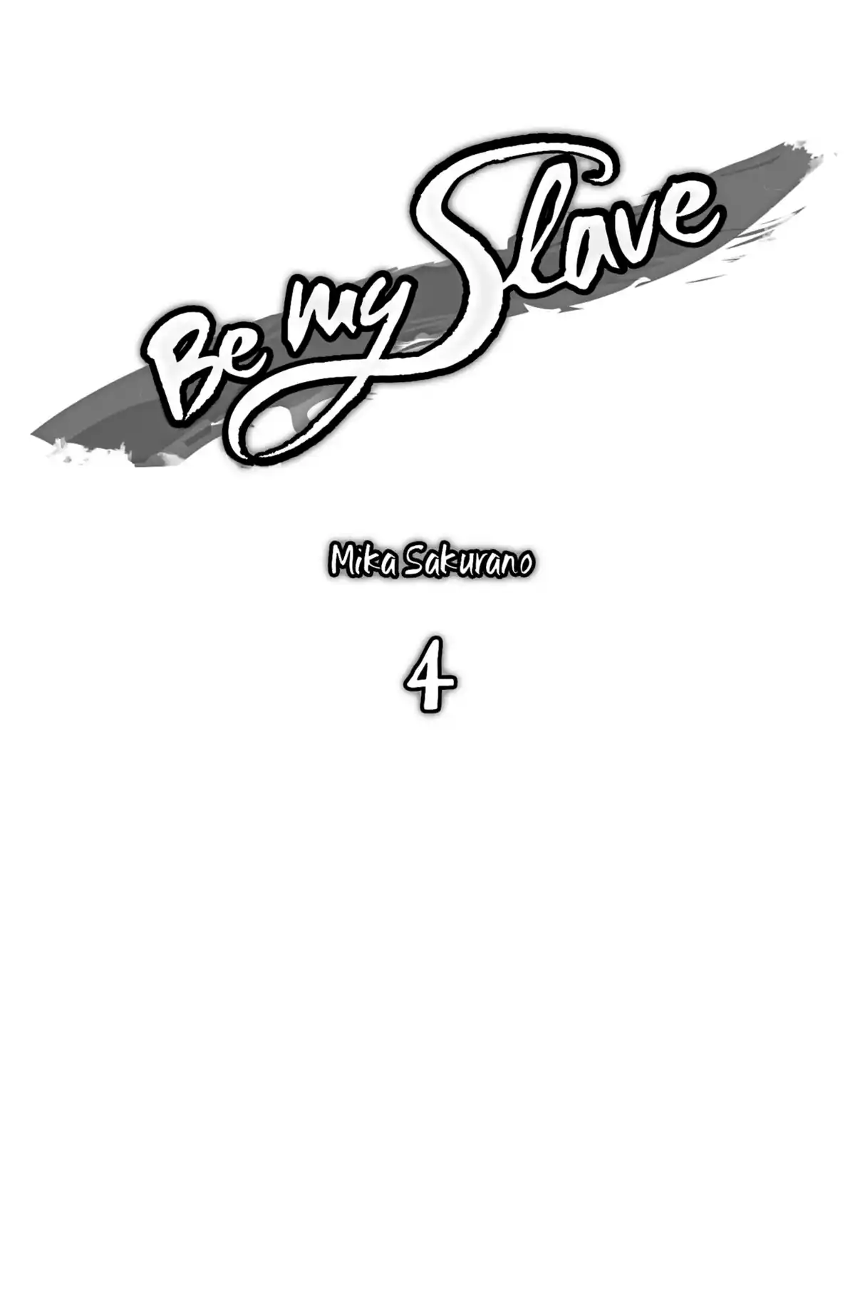 Be my Slave Volume 4 page 3