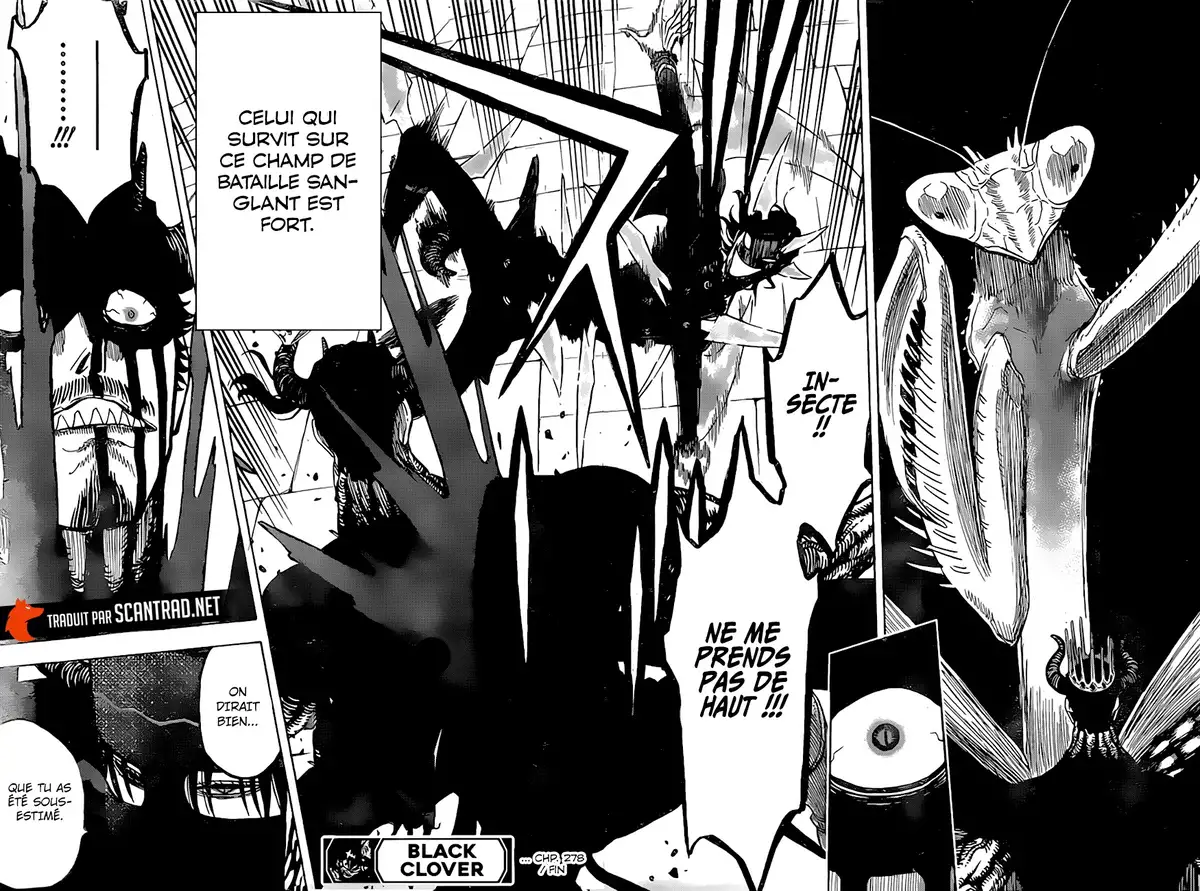 Black Clover Chapitre 278 page 17