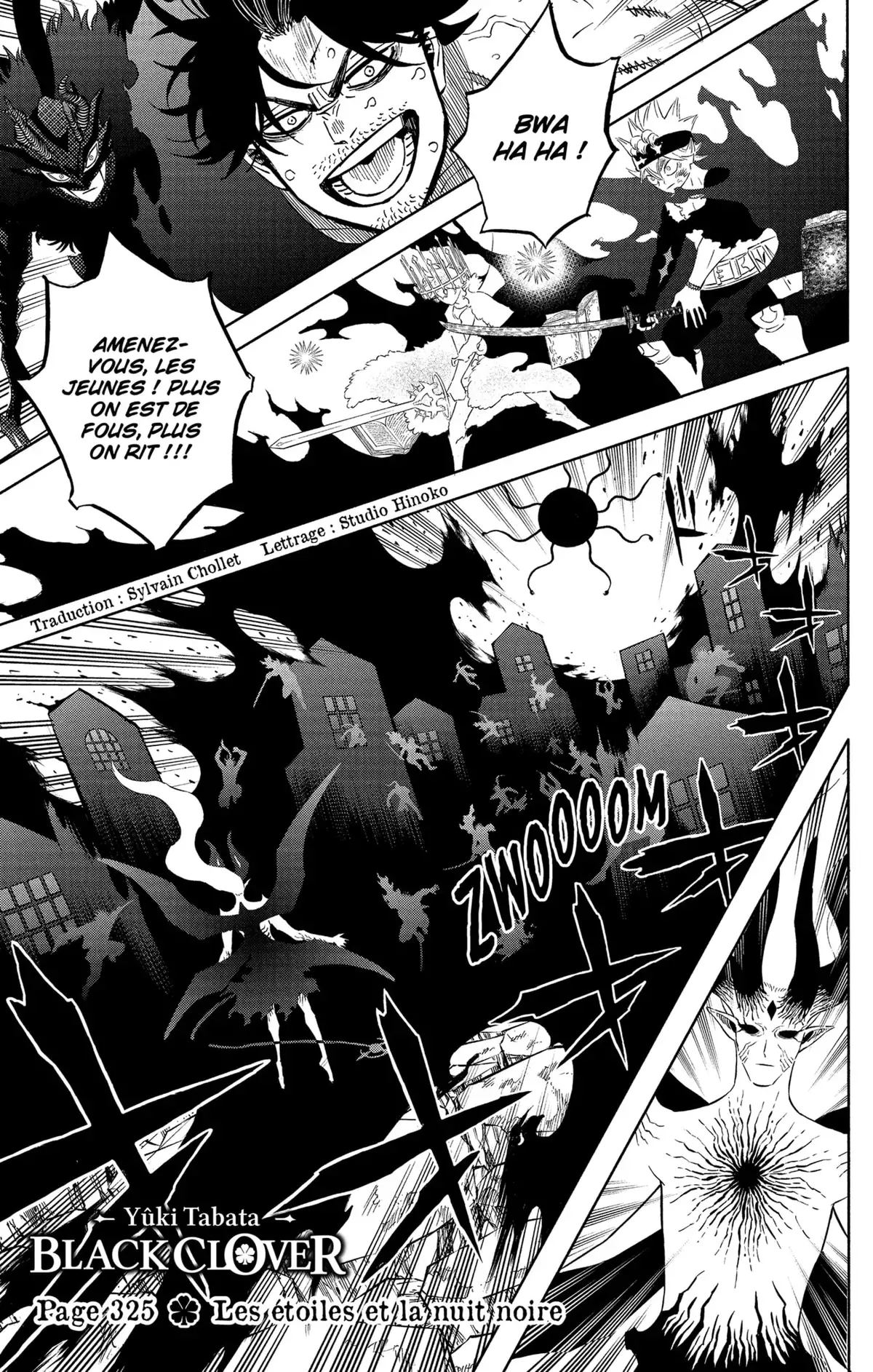 Black Clover Chapitre 325 page 1