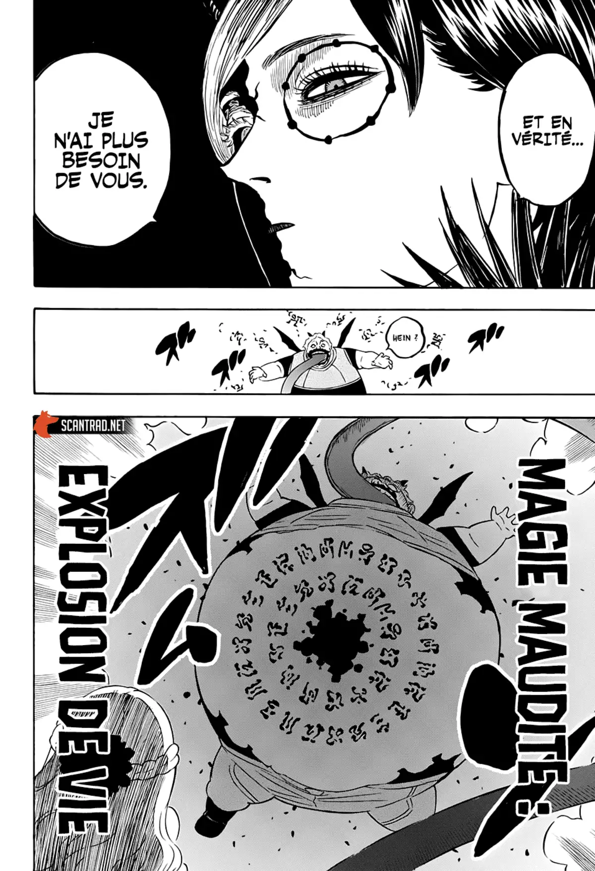 Black Clover Chapitre 255 page 8