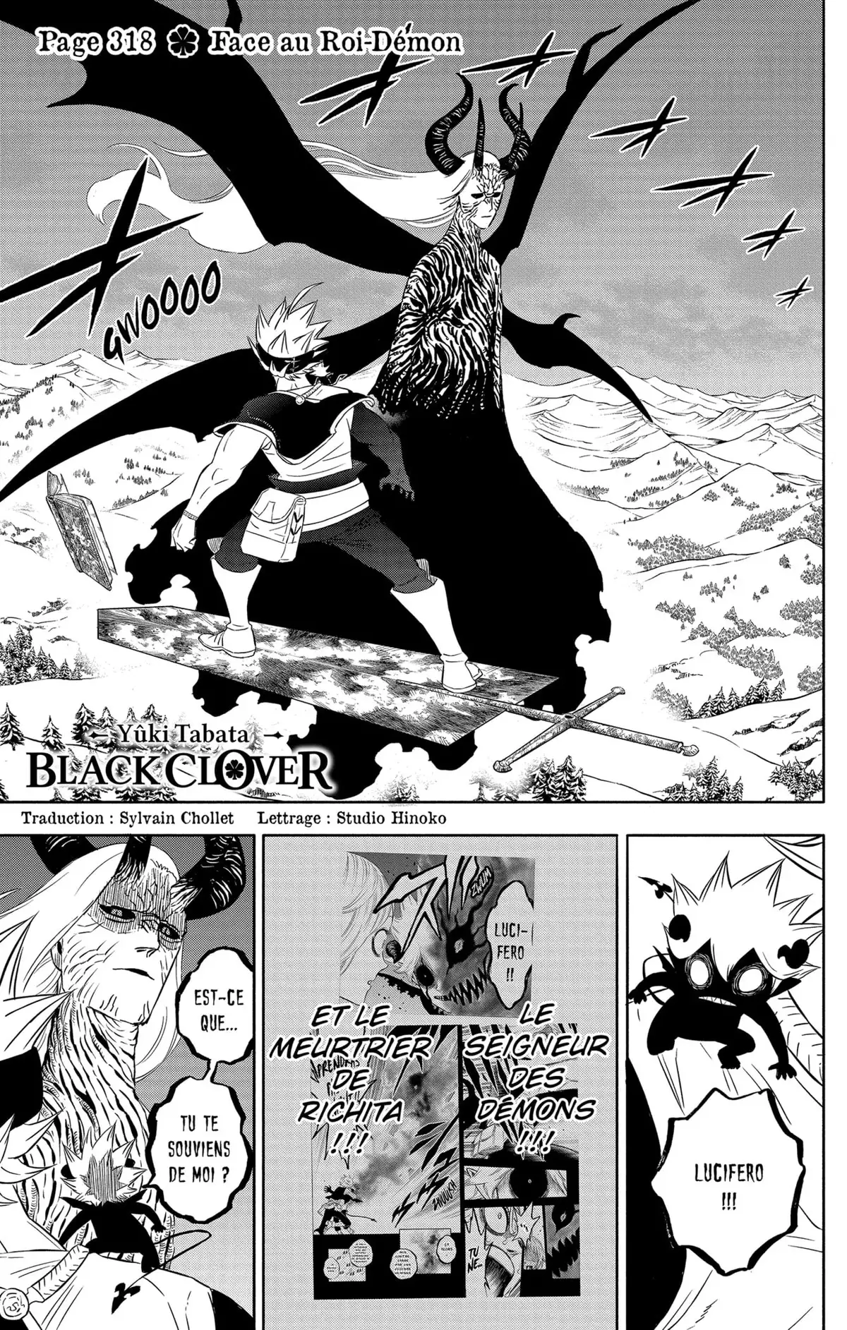 Black Clover Chapitre 318 page 1