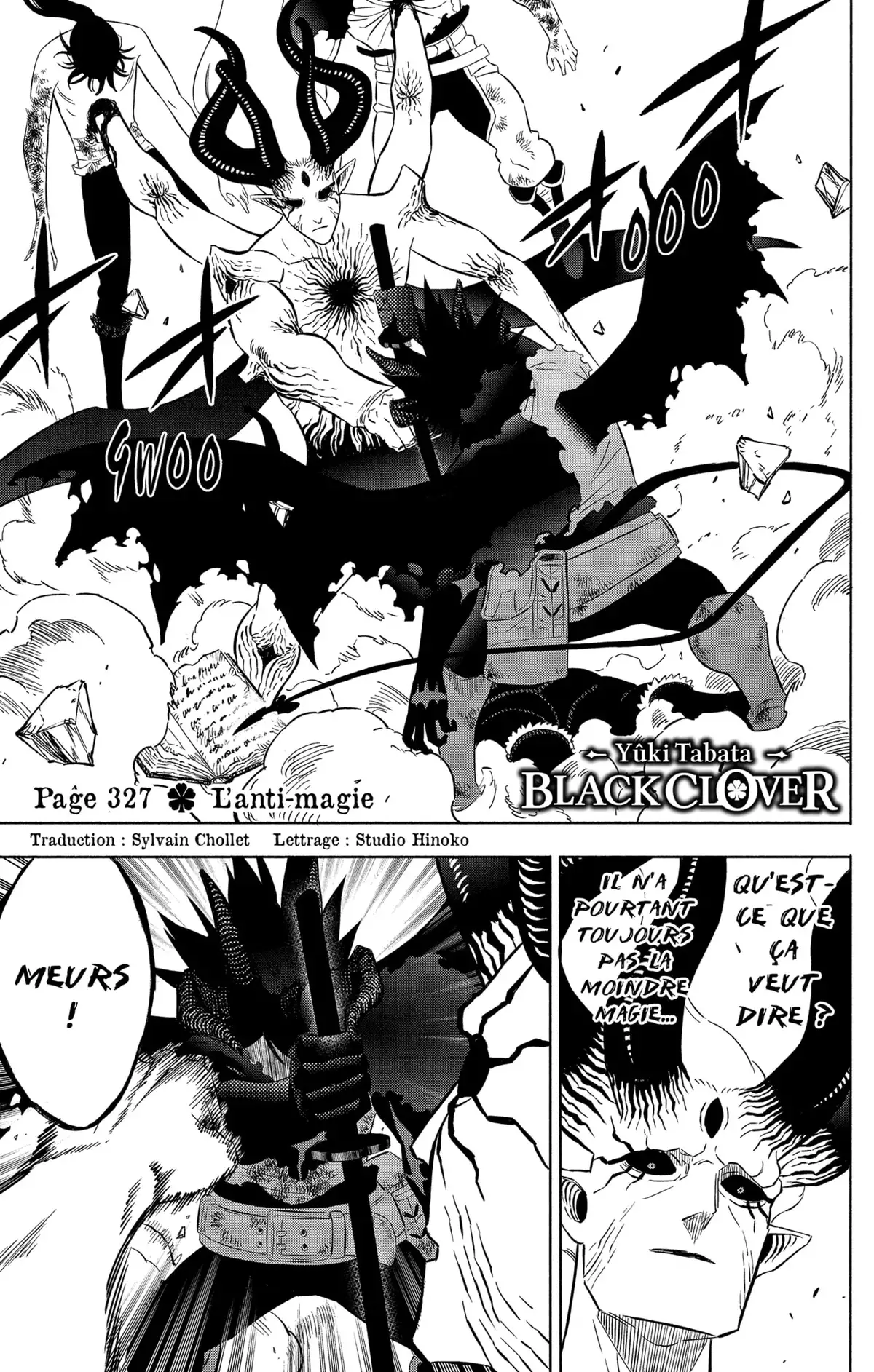 Black Clover Chapitre 327 page 1