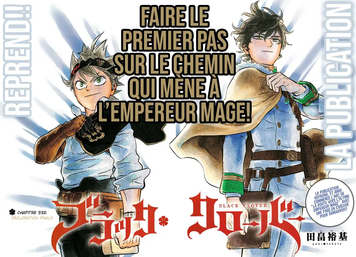 Black Clover Chapitre 332 page 2