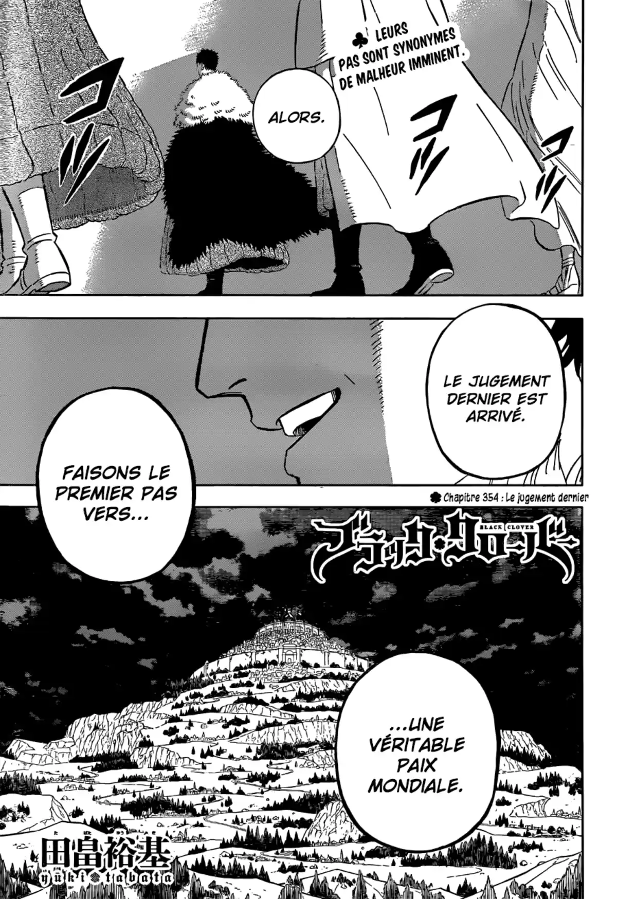 Black Clover Chapitre 354 page 1