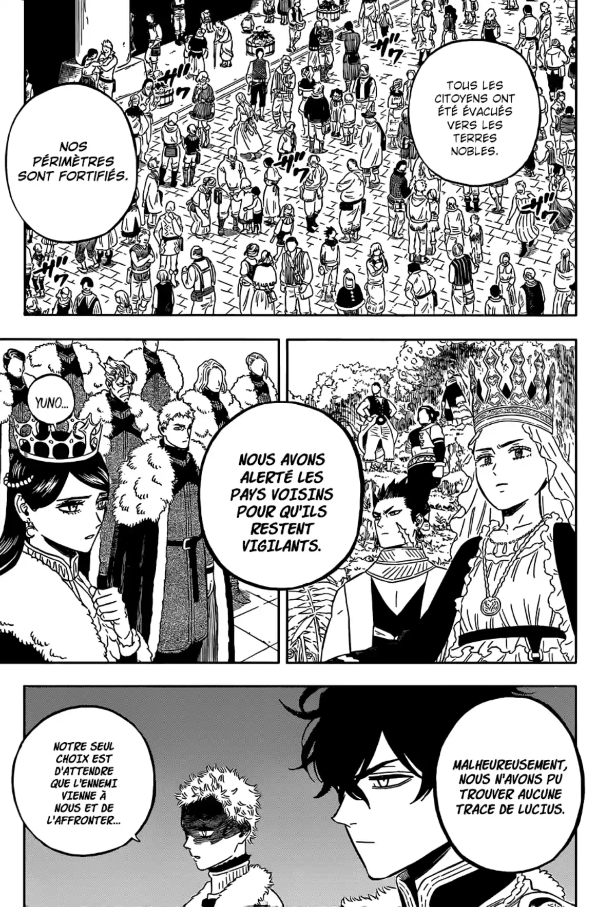 Black Clover Chapitre 354 page 3