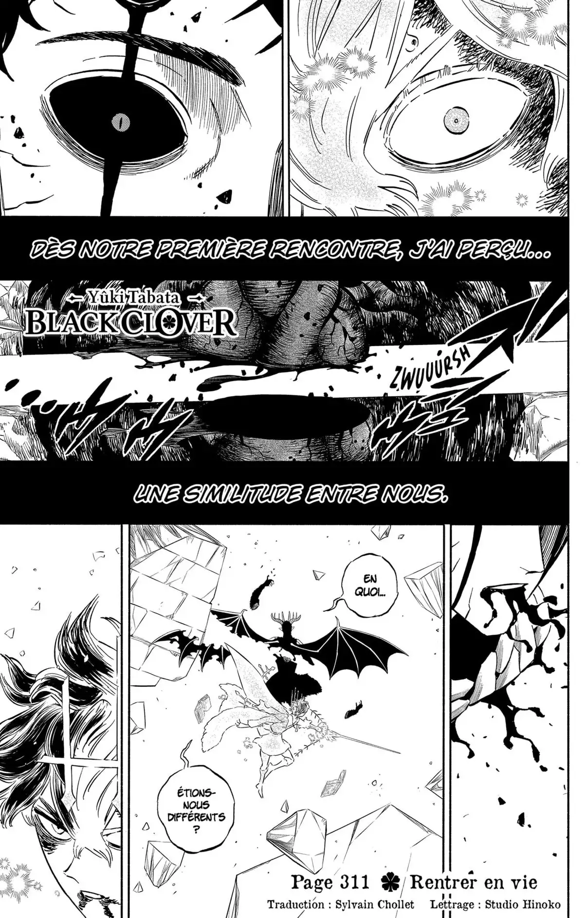 Black Clover Chapitre 311 page 1