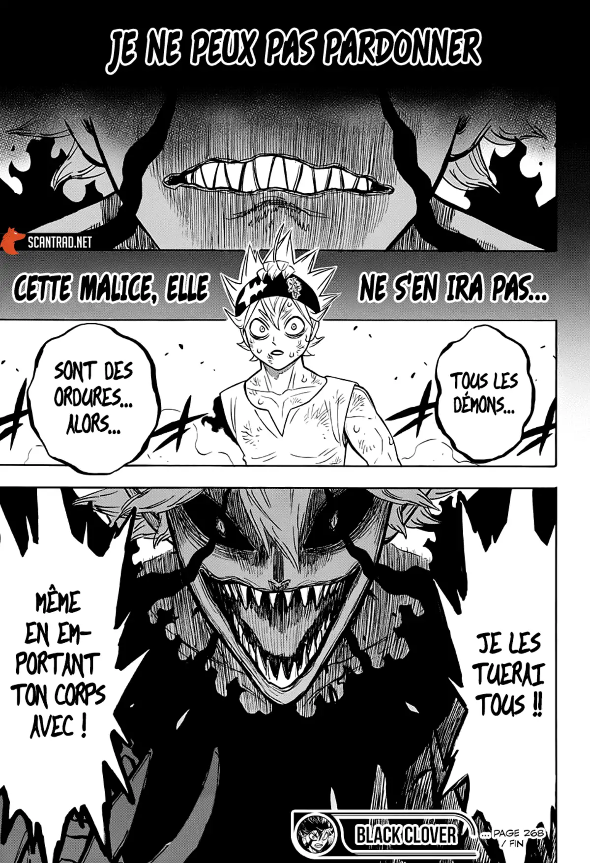 Black Clover Chapitre 268 page 14