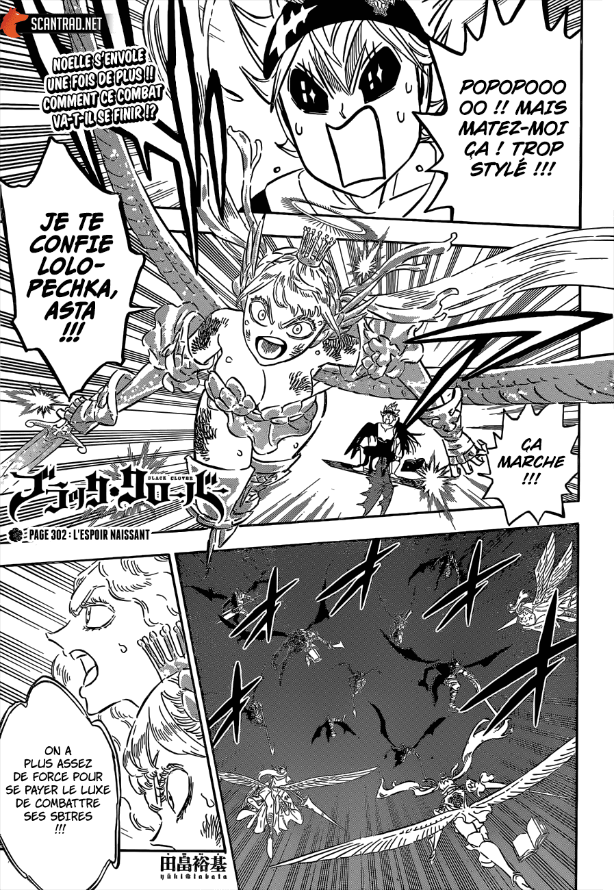 Black Clover Chapitre 302 page 1