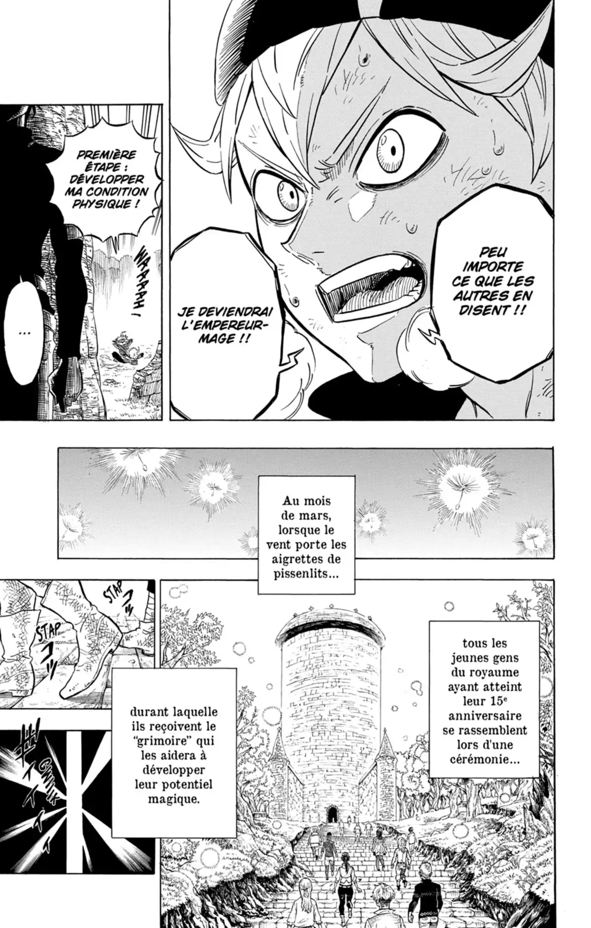 Black Clover Volume 1 page 22