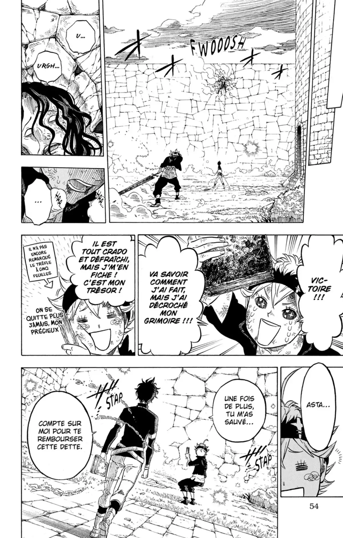 Black Clover Volume 1 page 55