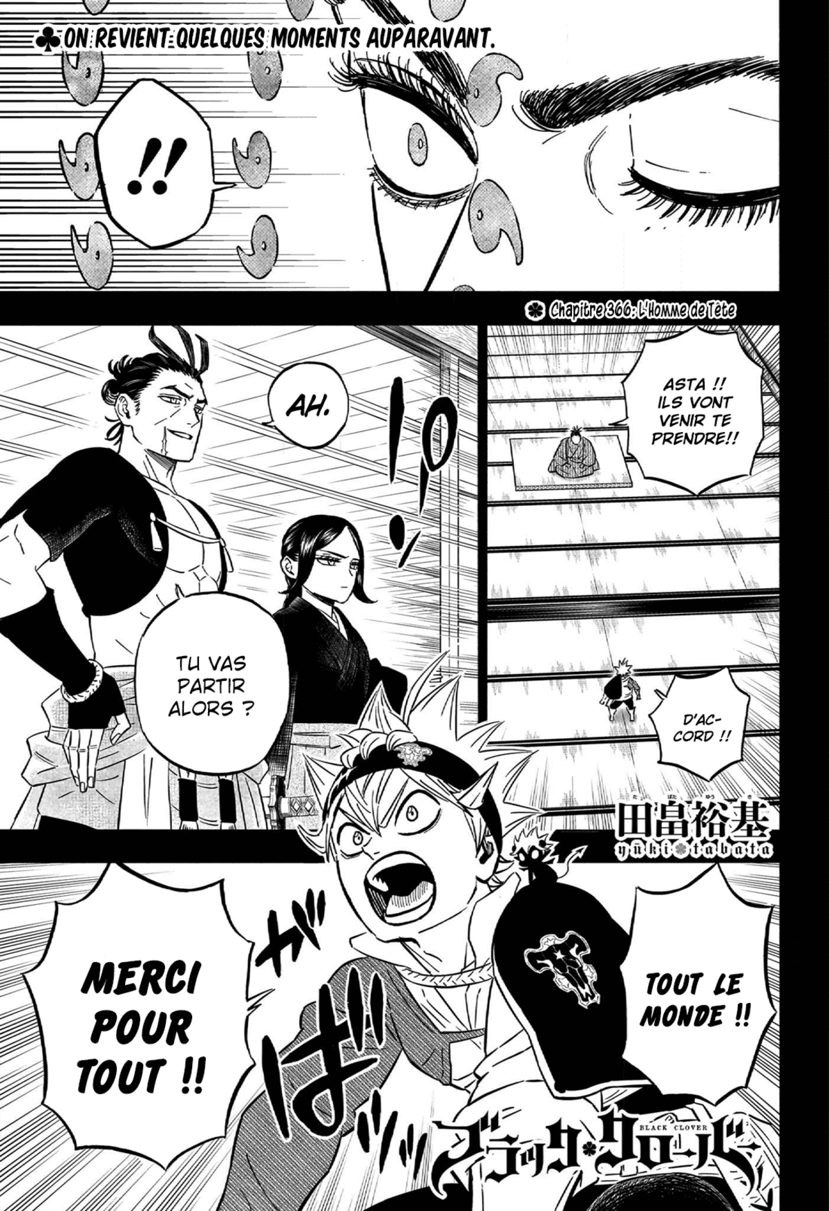 Black Clover Chapitre 366 page 1