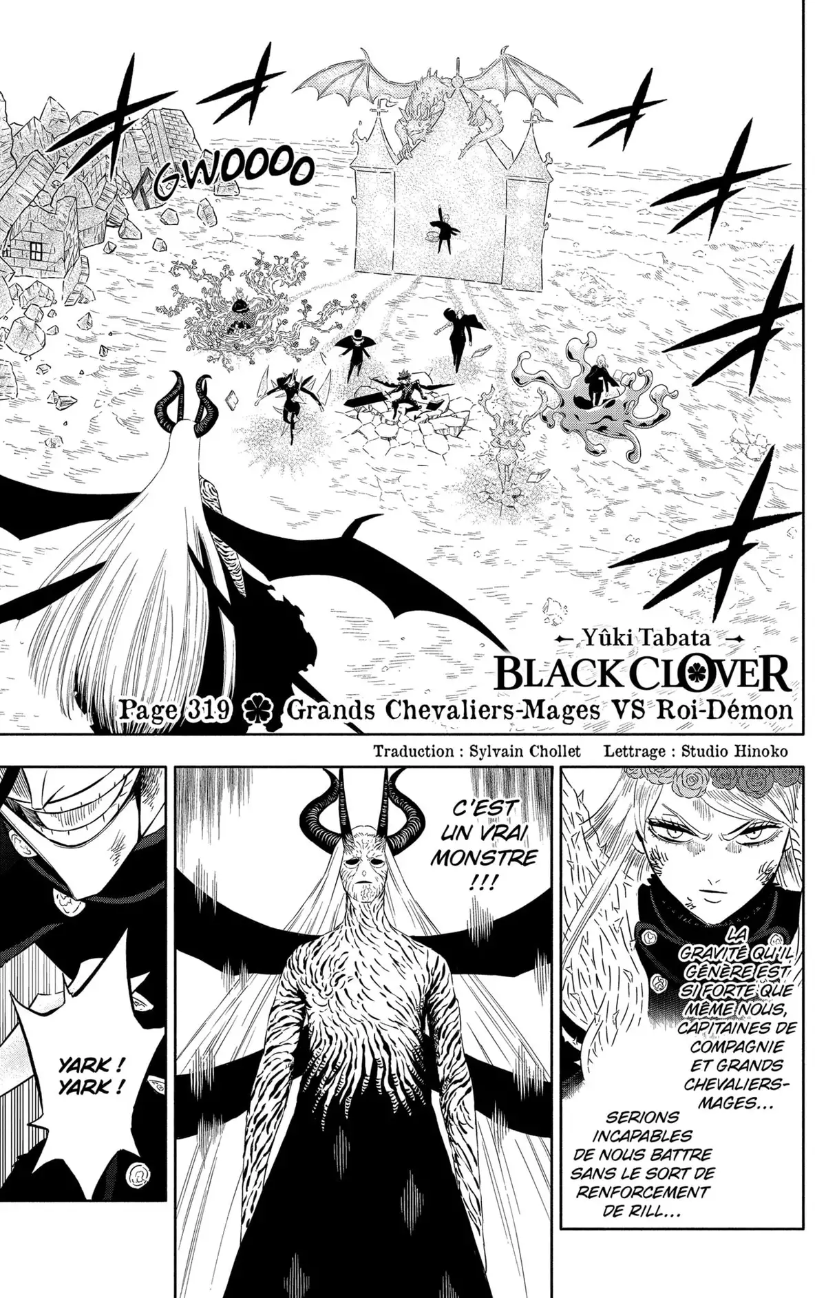 Black Clover Chapitre 319 page 1