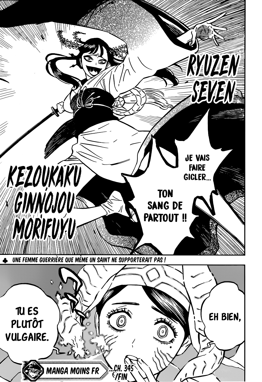 Black Clover Chapitre 345 page 16