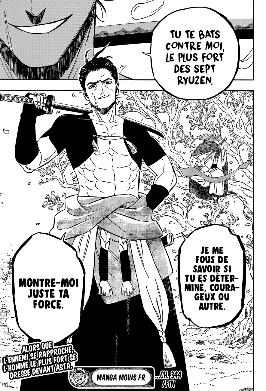 Black Clover Chapitre 344 page 13