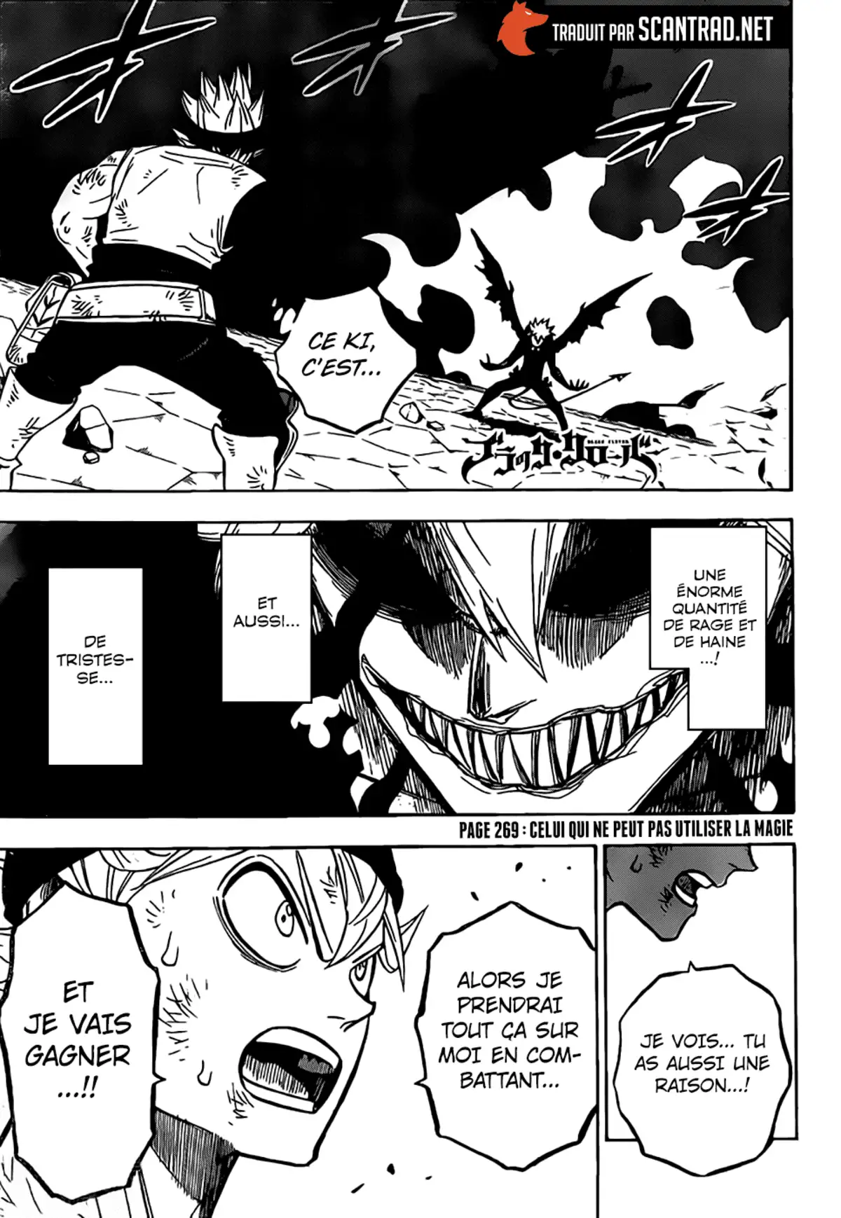 Black Clover Chapitre 269 page 1