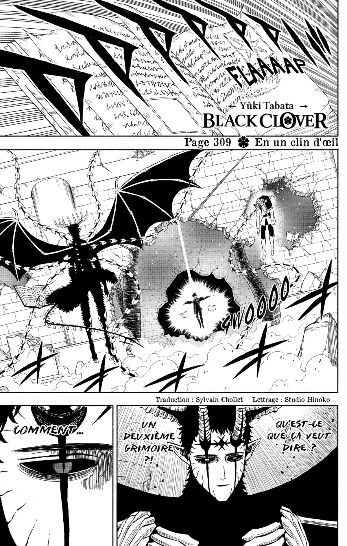 Black Clover Chapitre 309 page 1