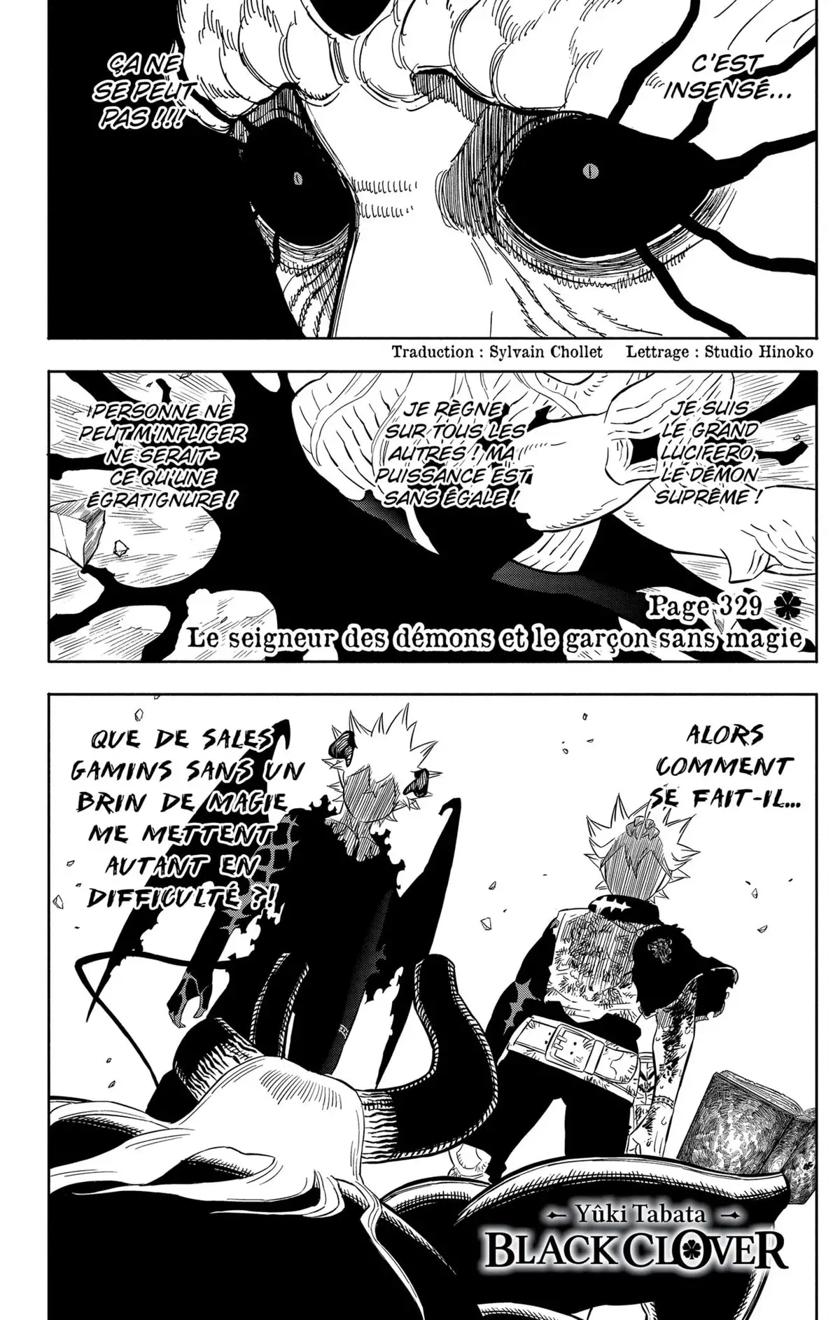 Black Clover Chapitre 329 page 1