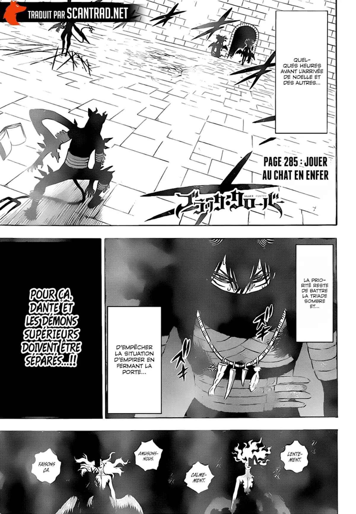 Black Clover Chapitre 285 page 1